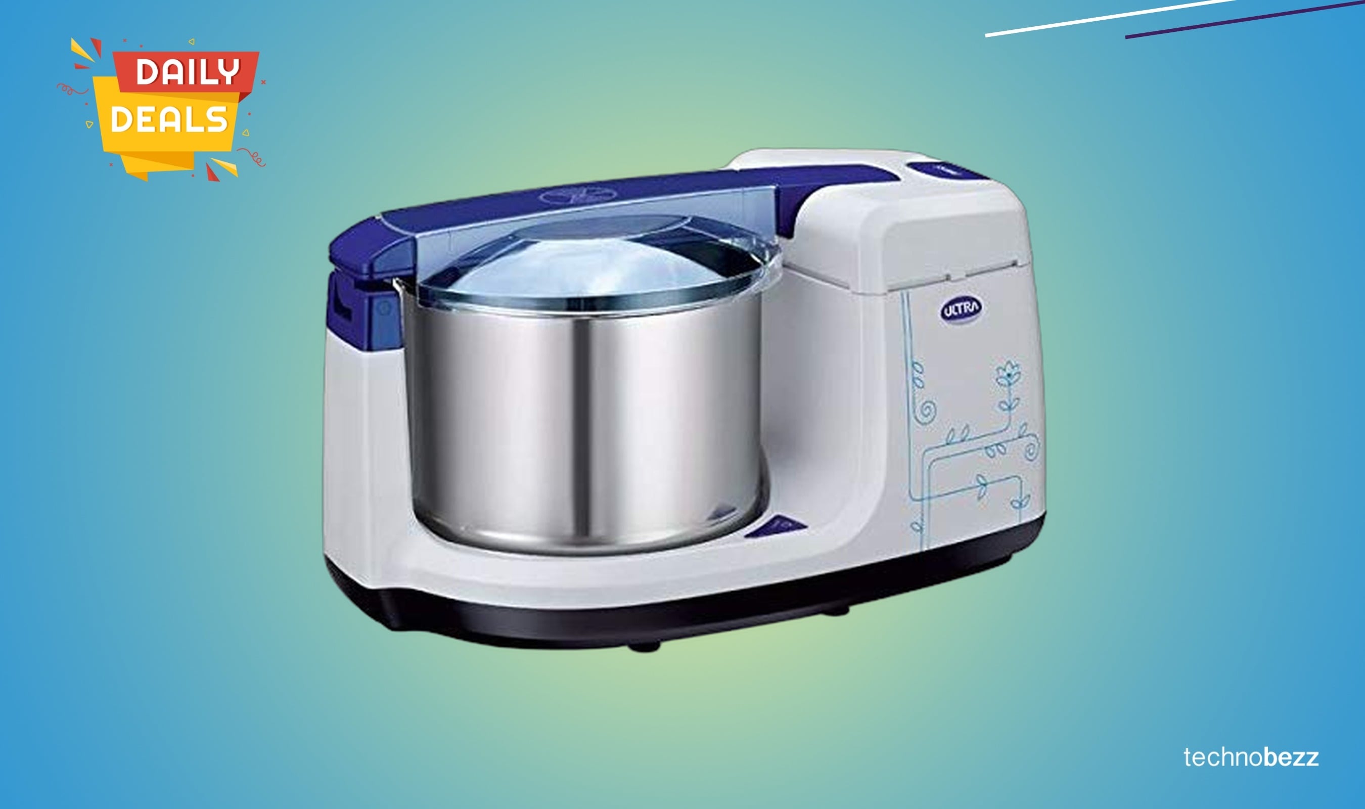 Ultra Bigg+ 2.5 Liter Tabletop Stone Wet Grinder drops to $369.99