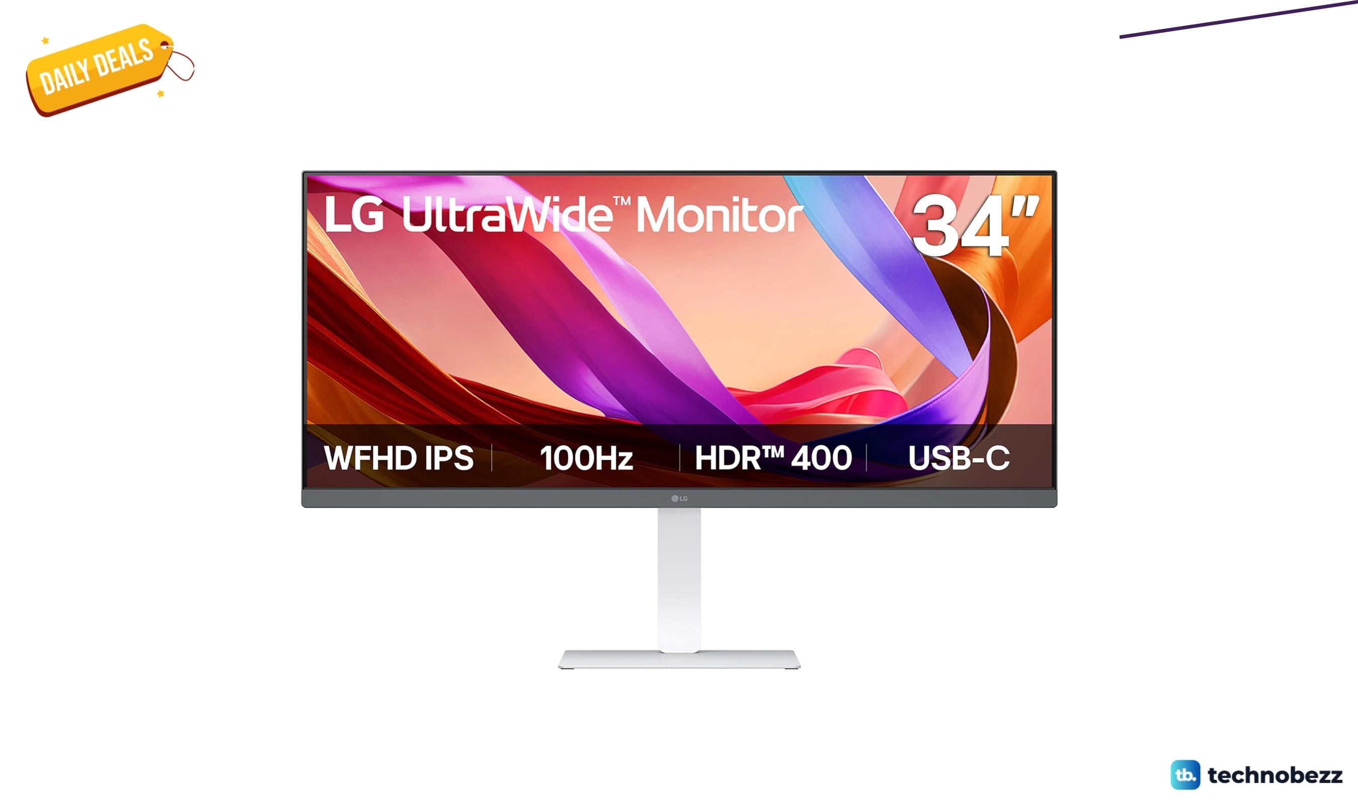 LG 34U530A-W UltraWide WFHD IPS monitor drops to $199.99 on Amazon