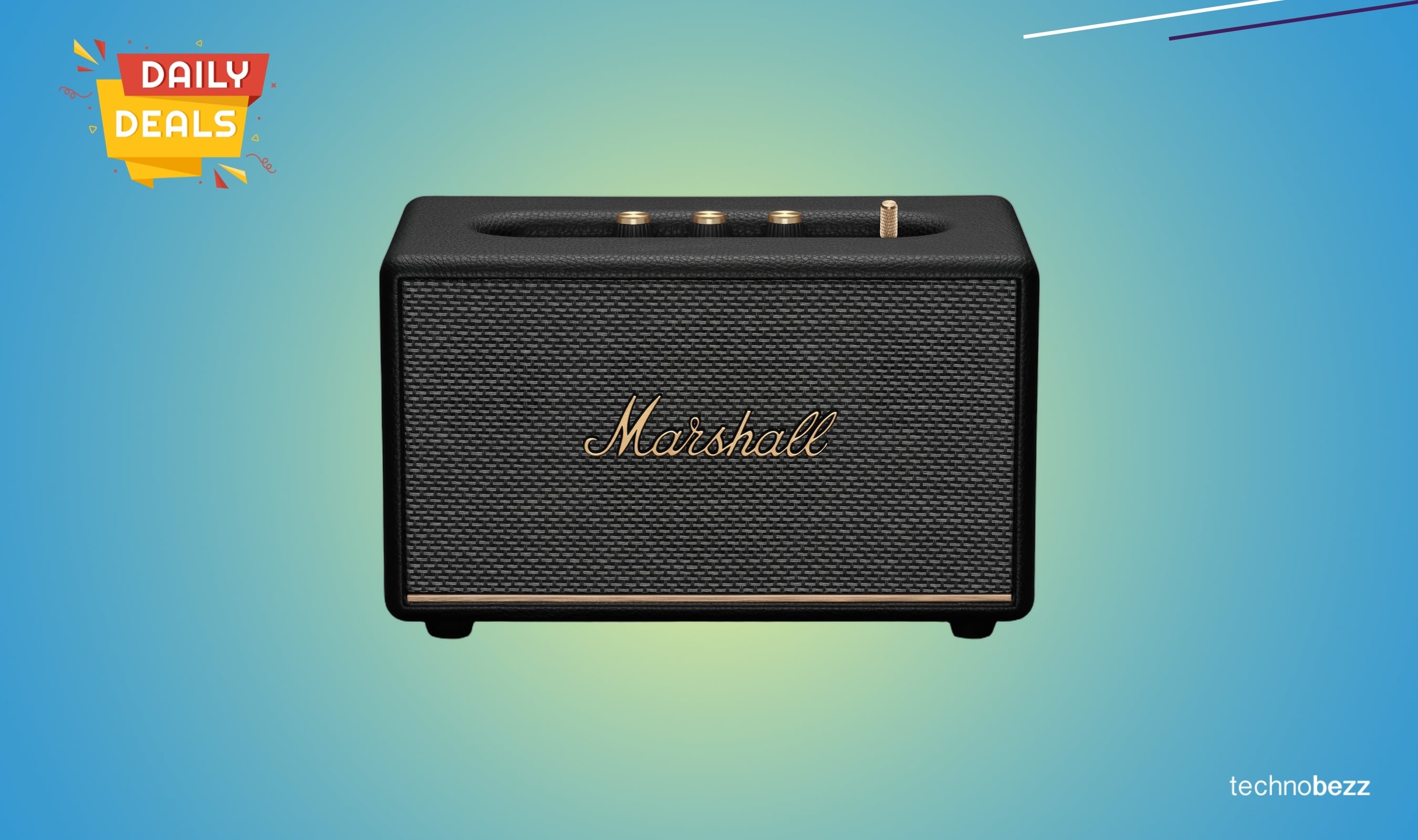 Marshall Acton III Bluetooth Home Speaker drops to $199.99