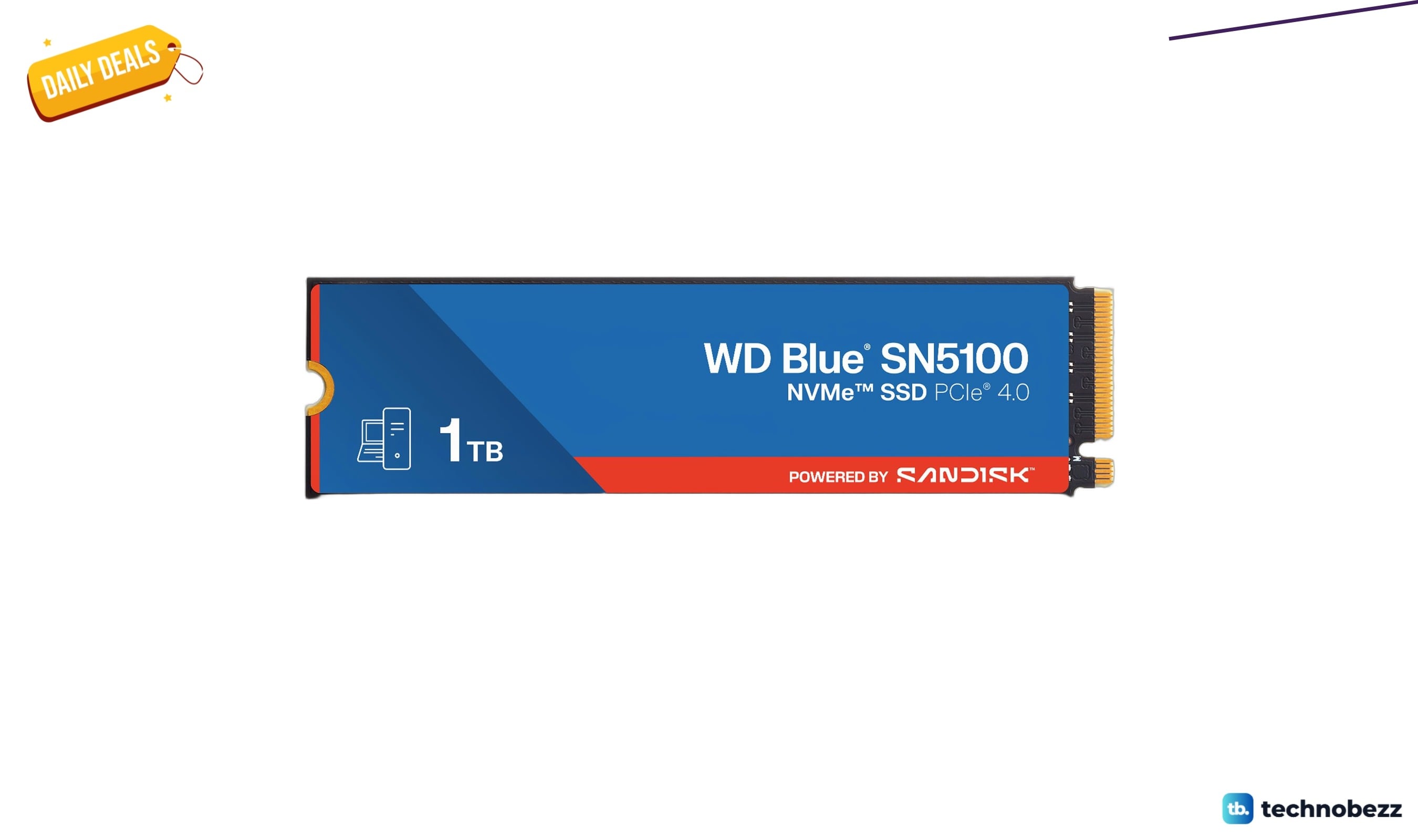 WD Blue SN5100 1TB NVMe SSD drops to $190.38 on Amazon