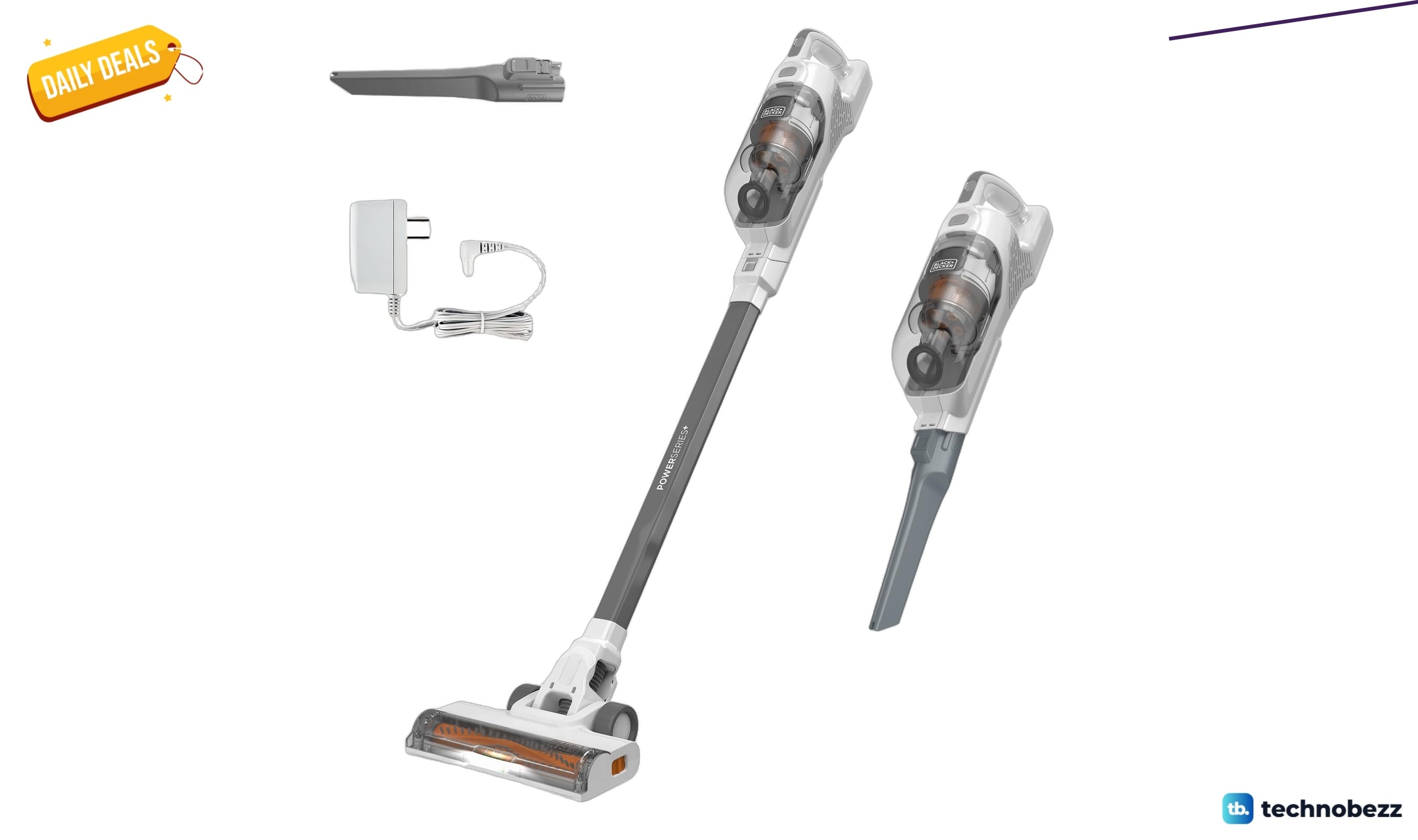 BLACK+DECKER POWERSERIES+ 20V Max Cordless Stick Vacuum drops to $99.99