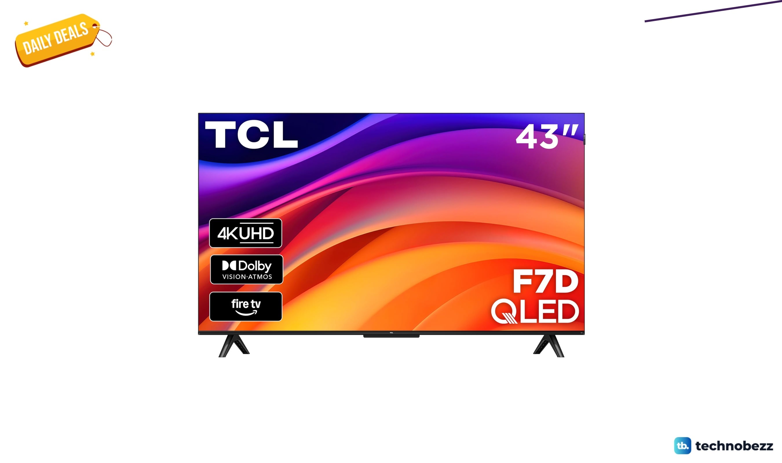 TCL F7D 4K QLED drops to $299.99