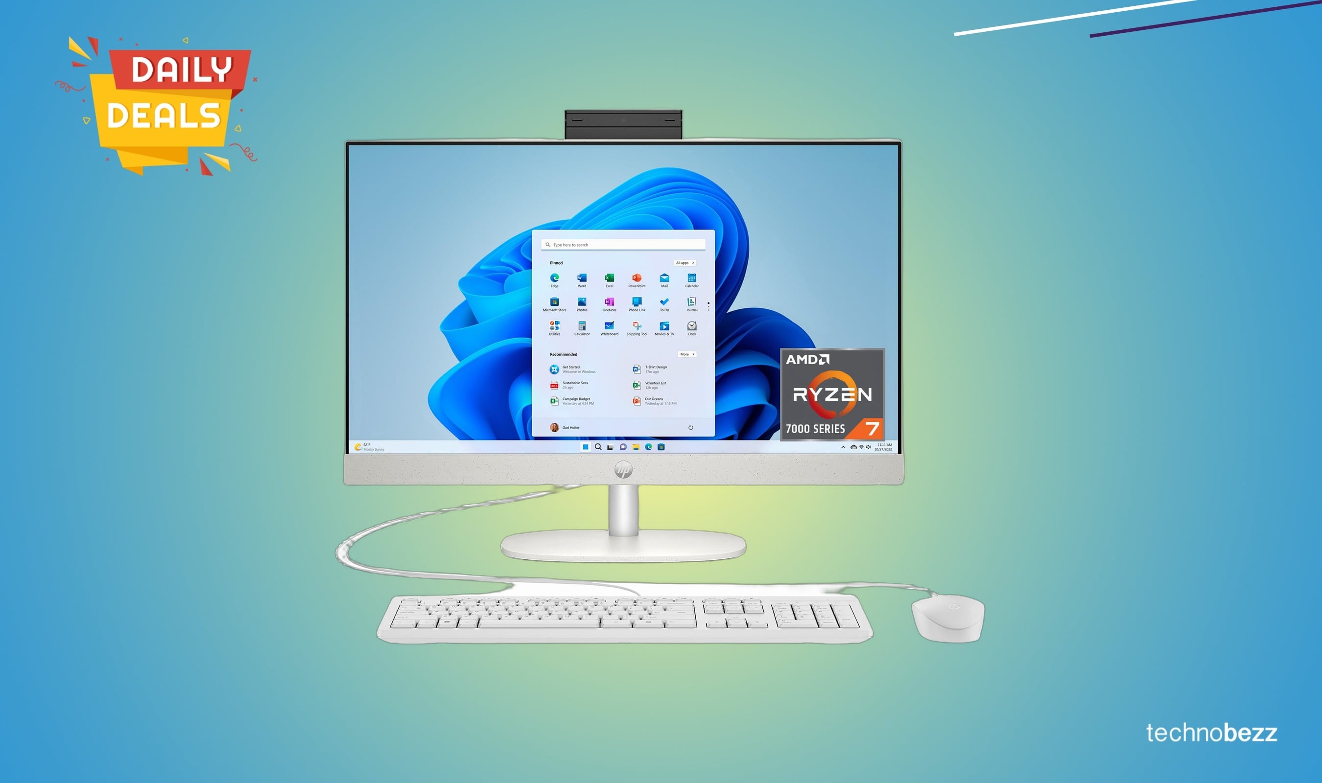 HP 24 All-in-One Desktop PC with FHD Display drops to $844.19