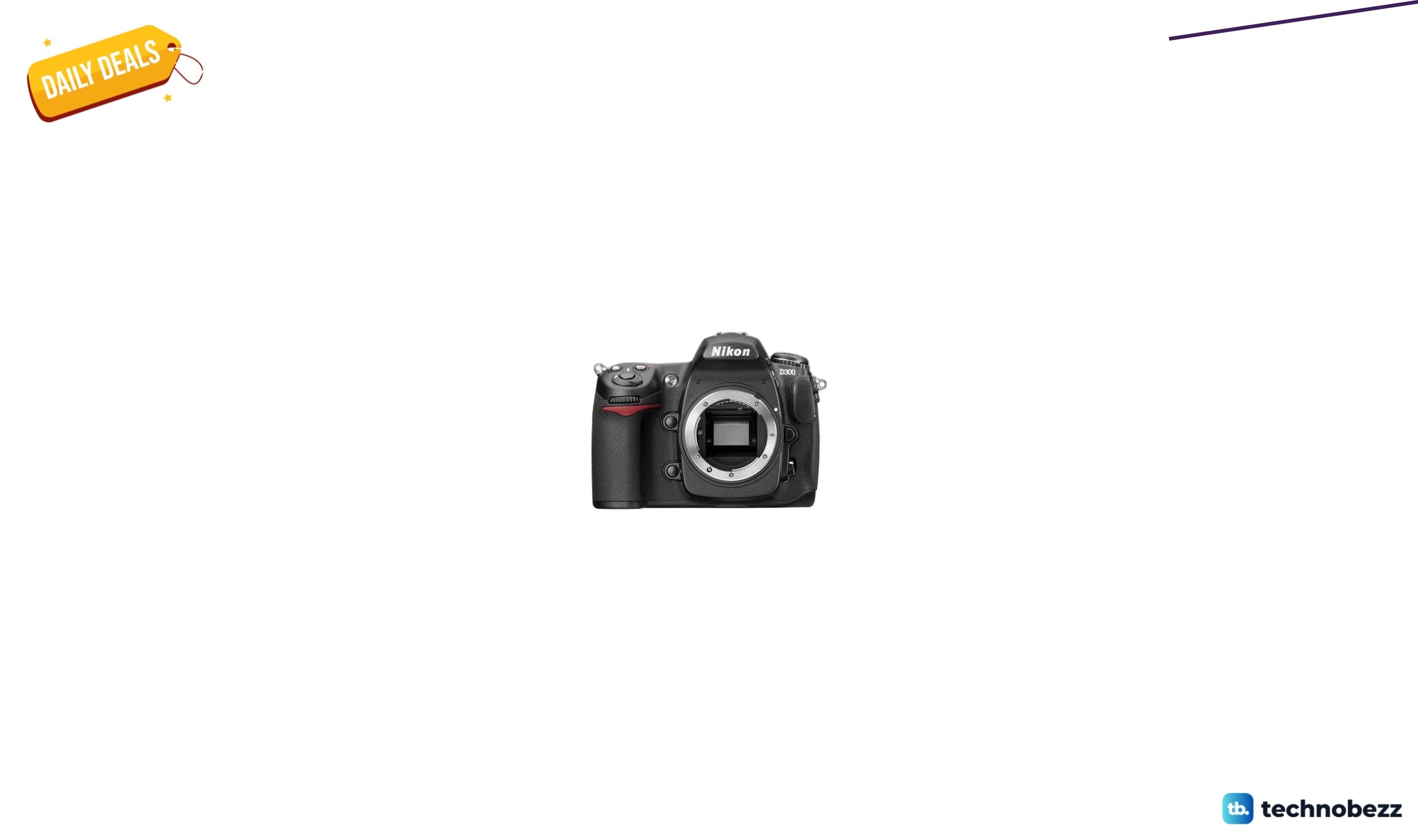 Nikon D300 DX 12.3MP Digital SLR Camera drops to $1099.95