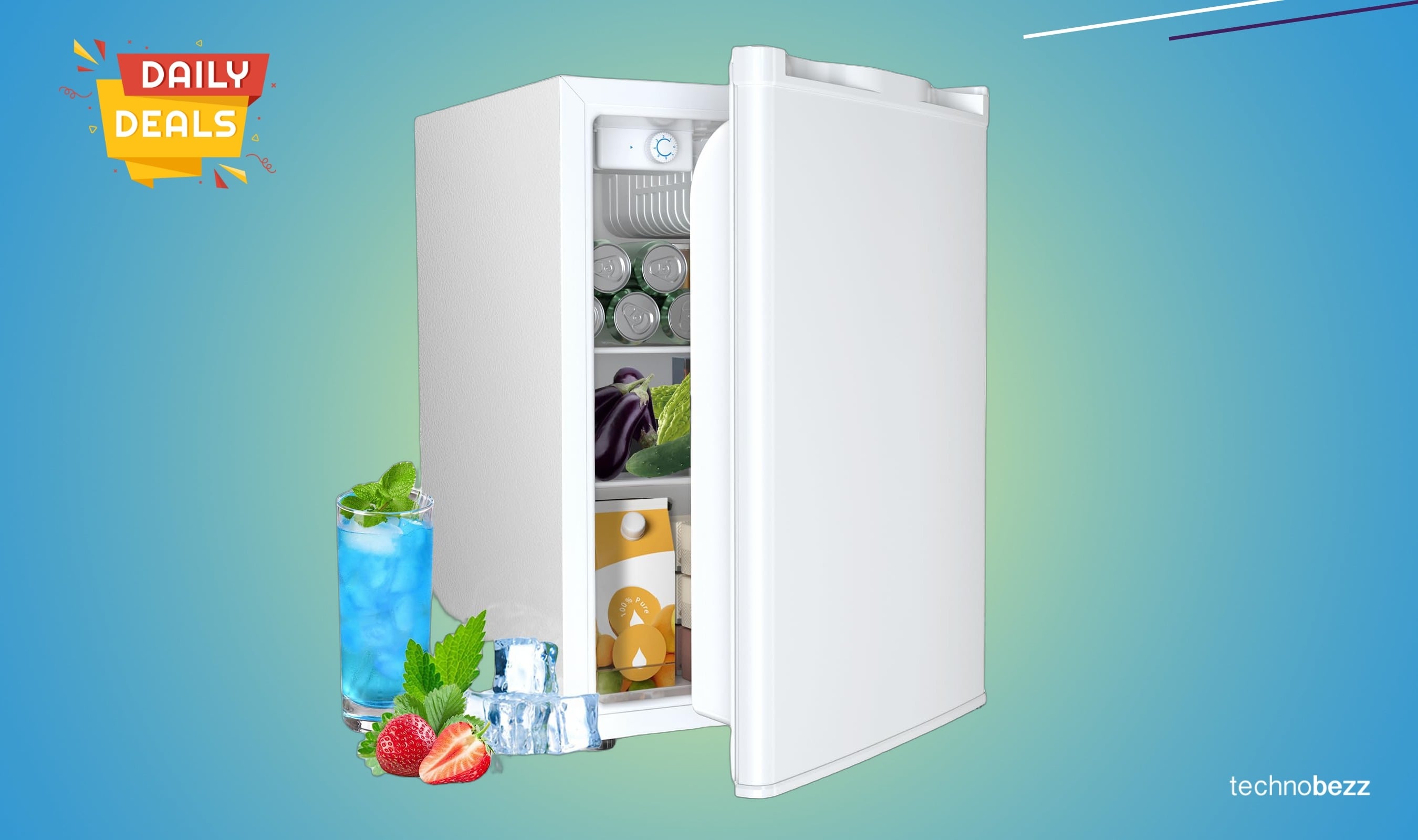 Electactic 2.56 Cu.ft Compact Refrigerator drops to $239.24