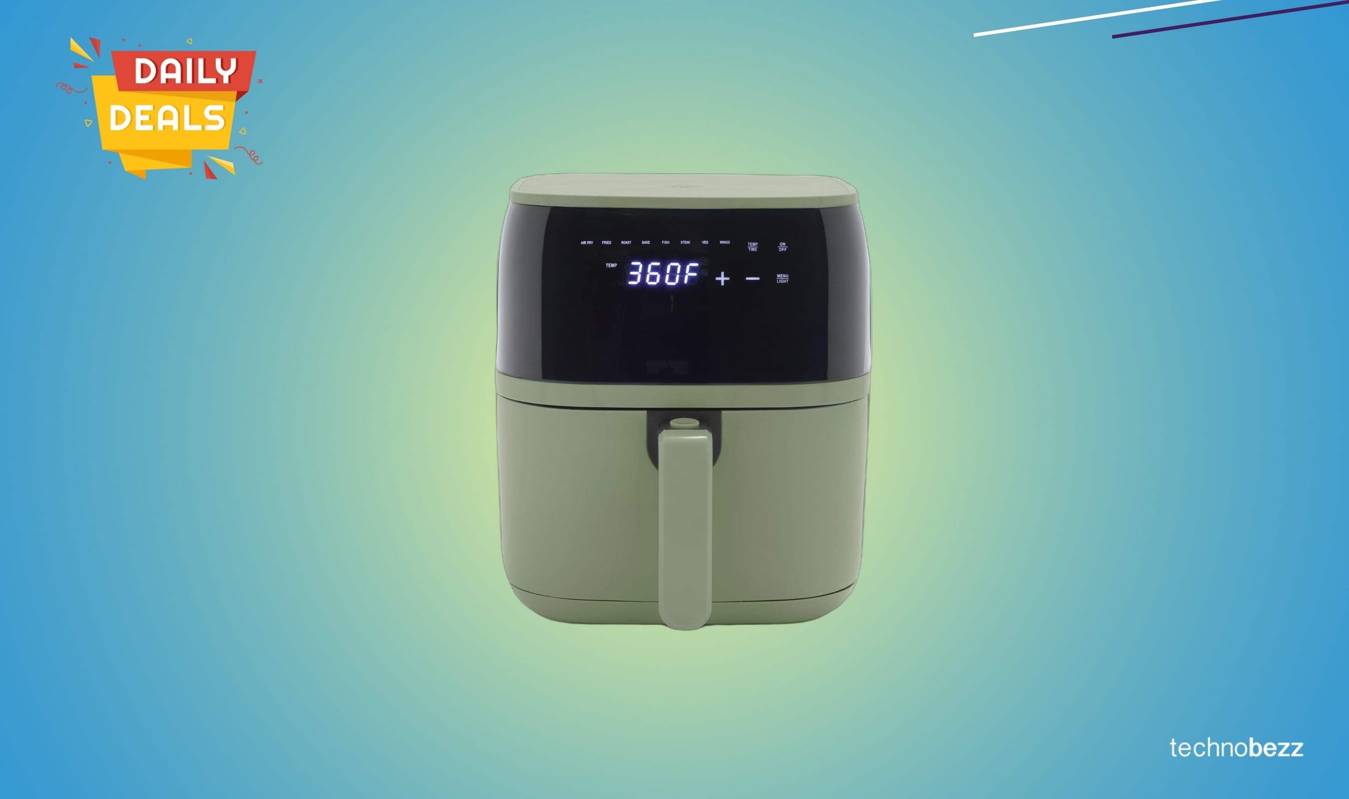 GreenLife Compact Electric Air Fryer Oven drops to $66.91