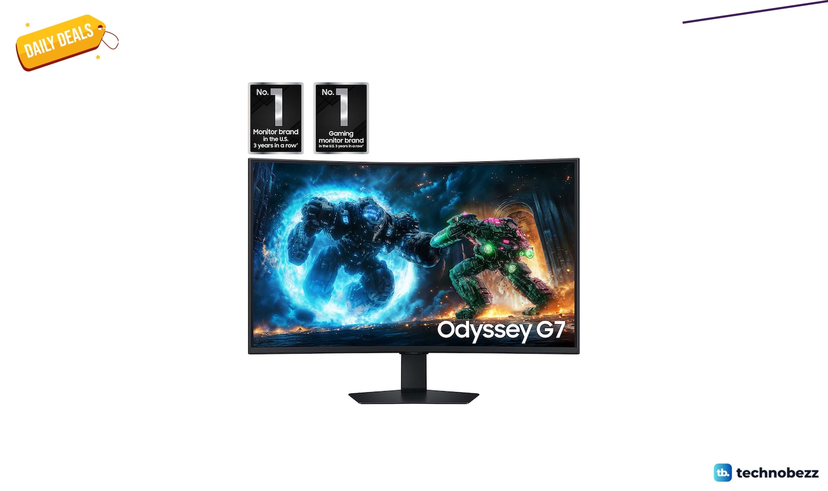 Samsung offers the 37 inch Odyssey G7 G75F for $599.99