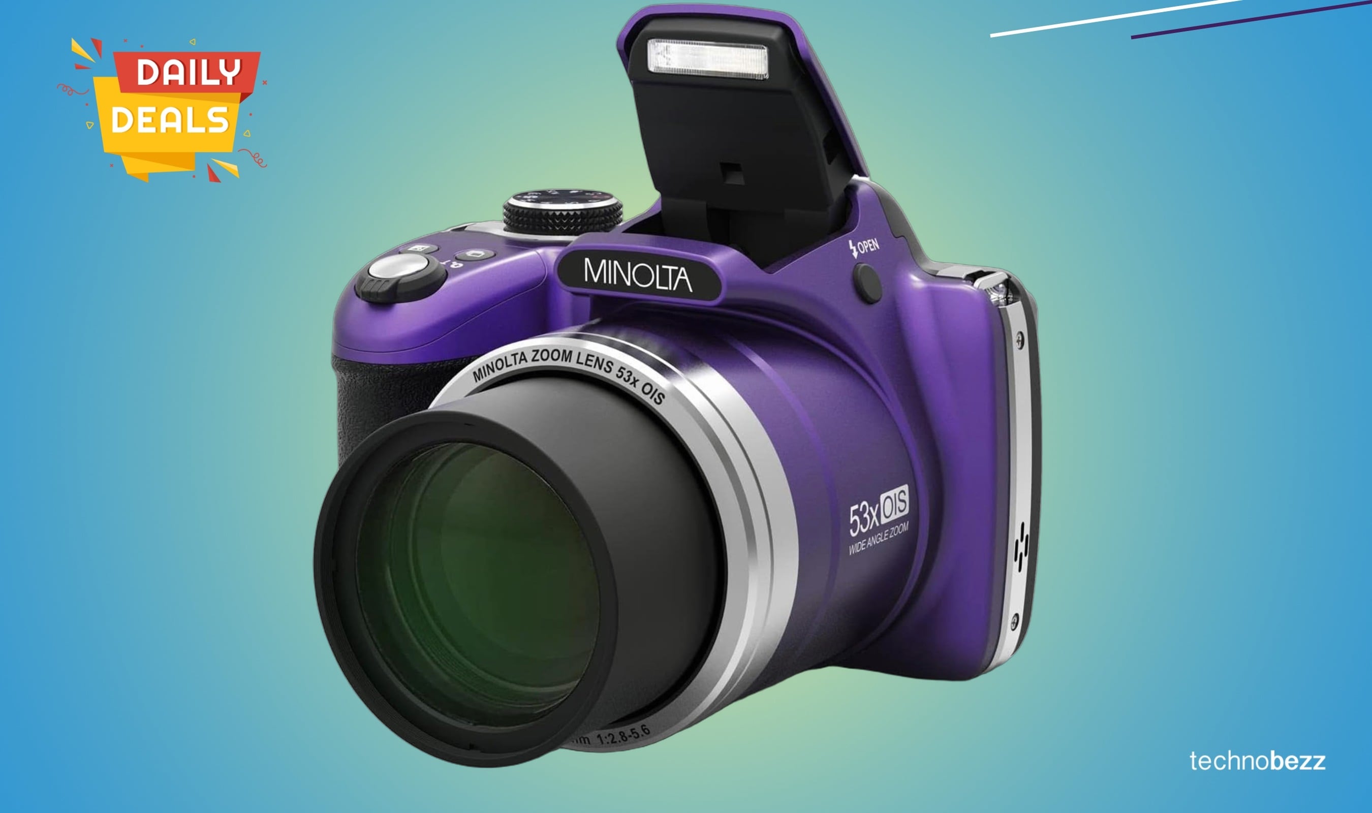 Minolta Pro Shot 16MP HD Digital Camera drops to $279.44