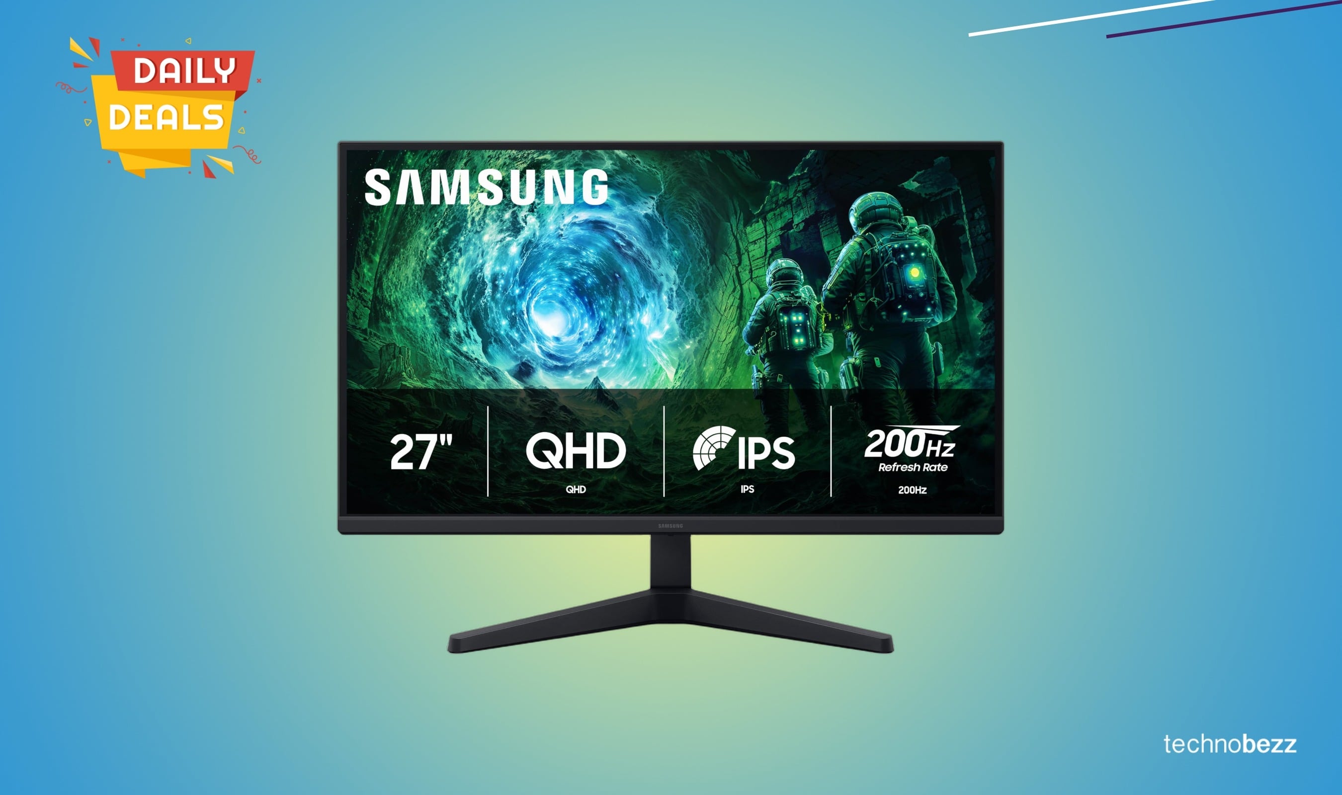 Samsung Odyssey G5 G53F QHD gaming monitor drops to $225.99