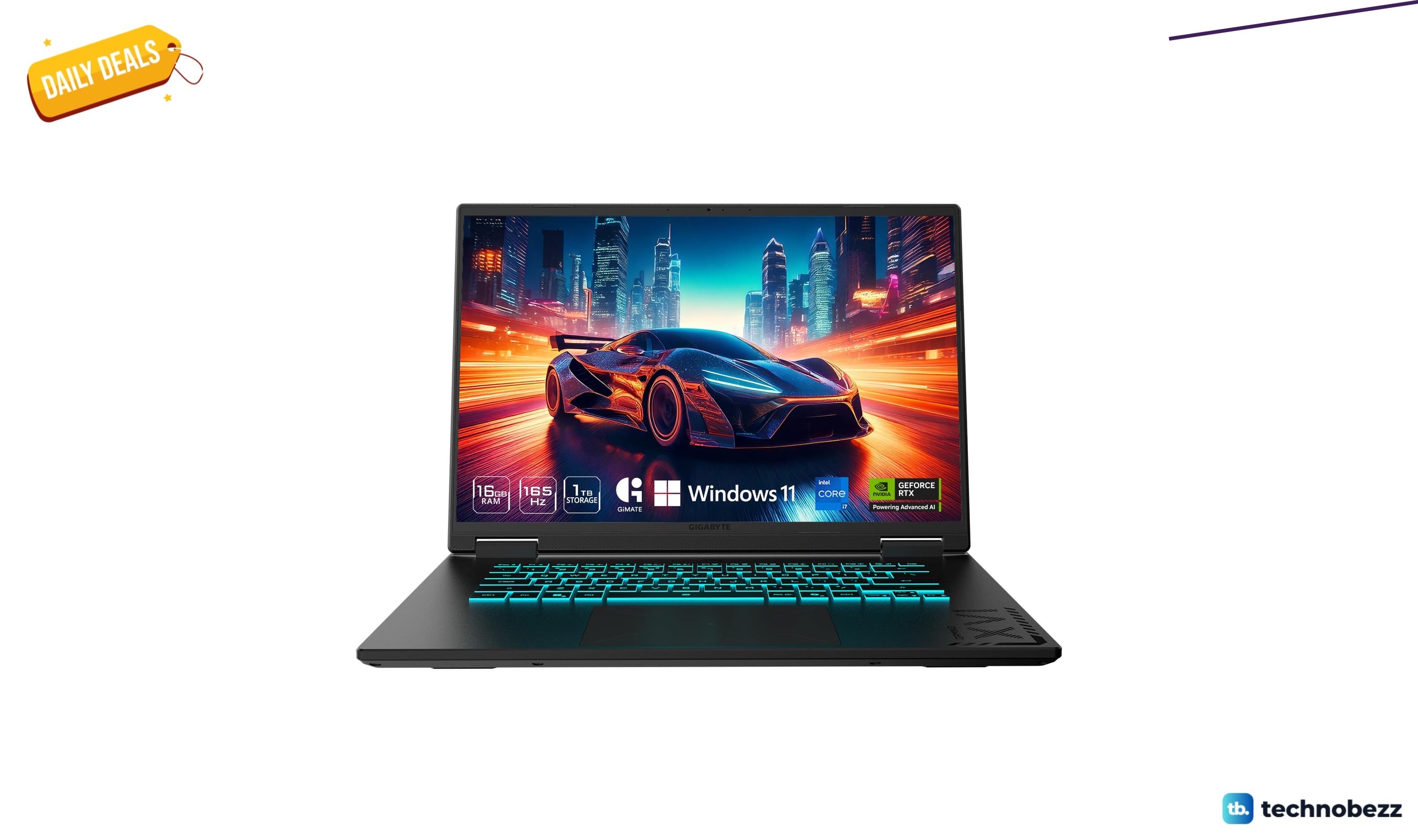 GIGABYTE Gaming A16 laptop with RTX 5060 drops to $1149 on Amazon