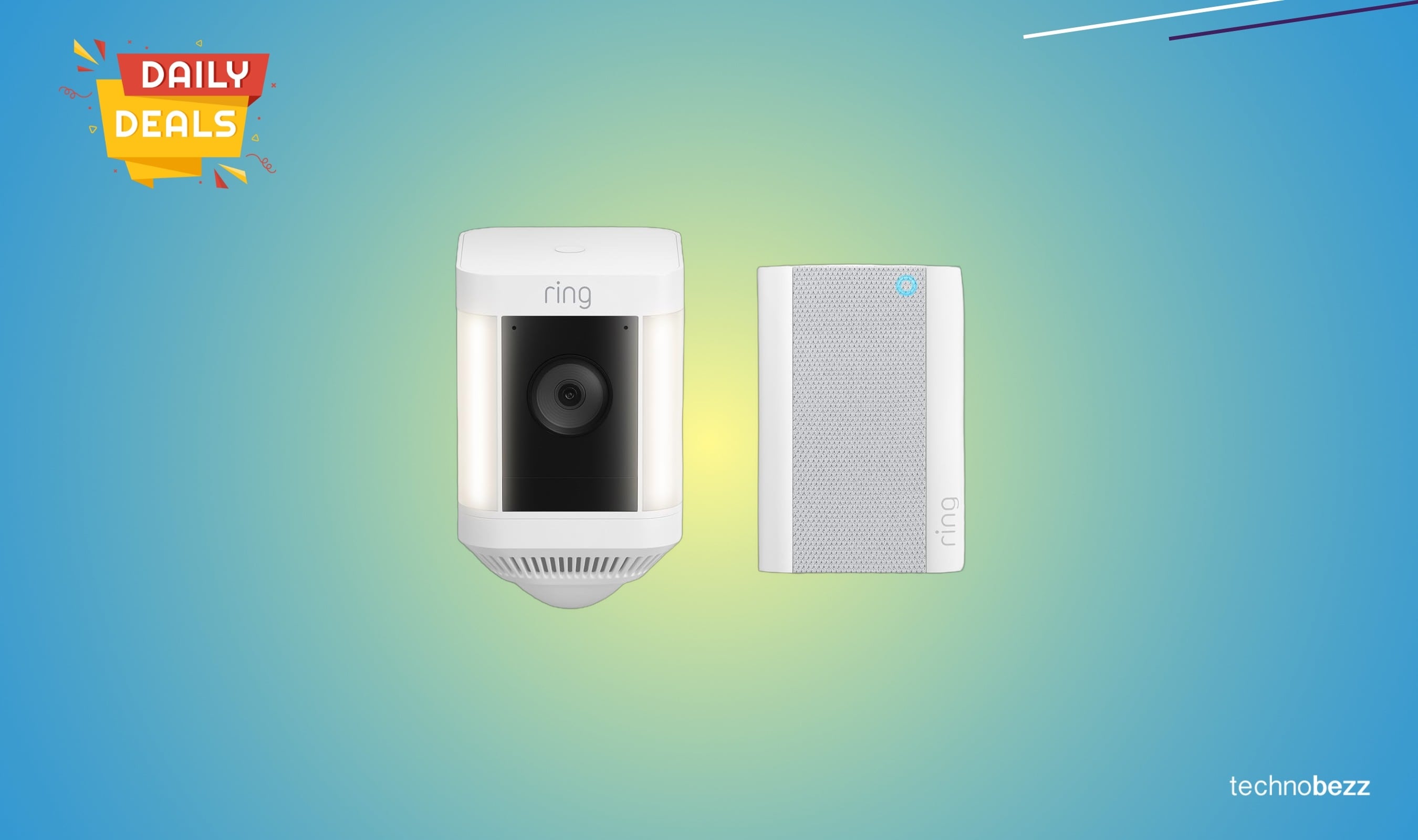 Ring Spotlight Cam Plus Bundle Drops to $149.99 on Amazon