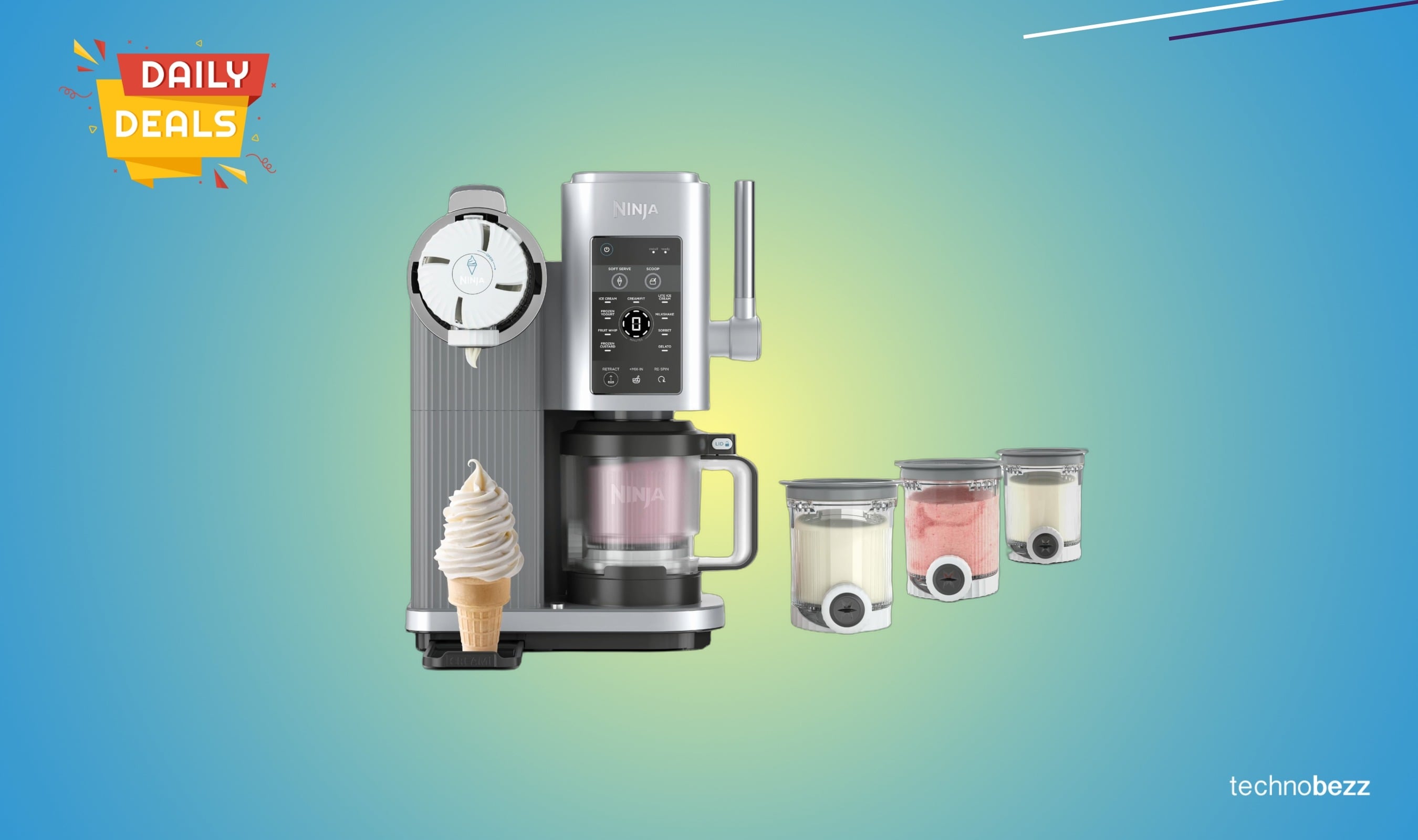 Ninja CREAMi Scoop & Swirl Ice Cream Maker drops to $234.98
