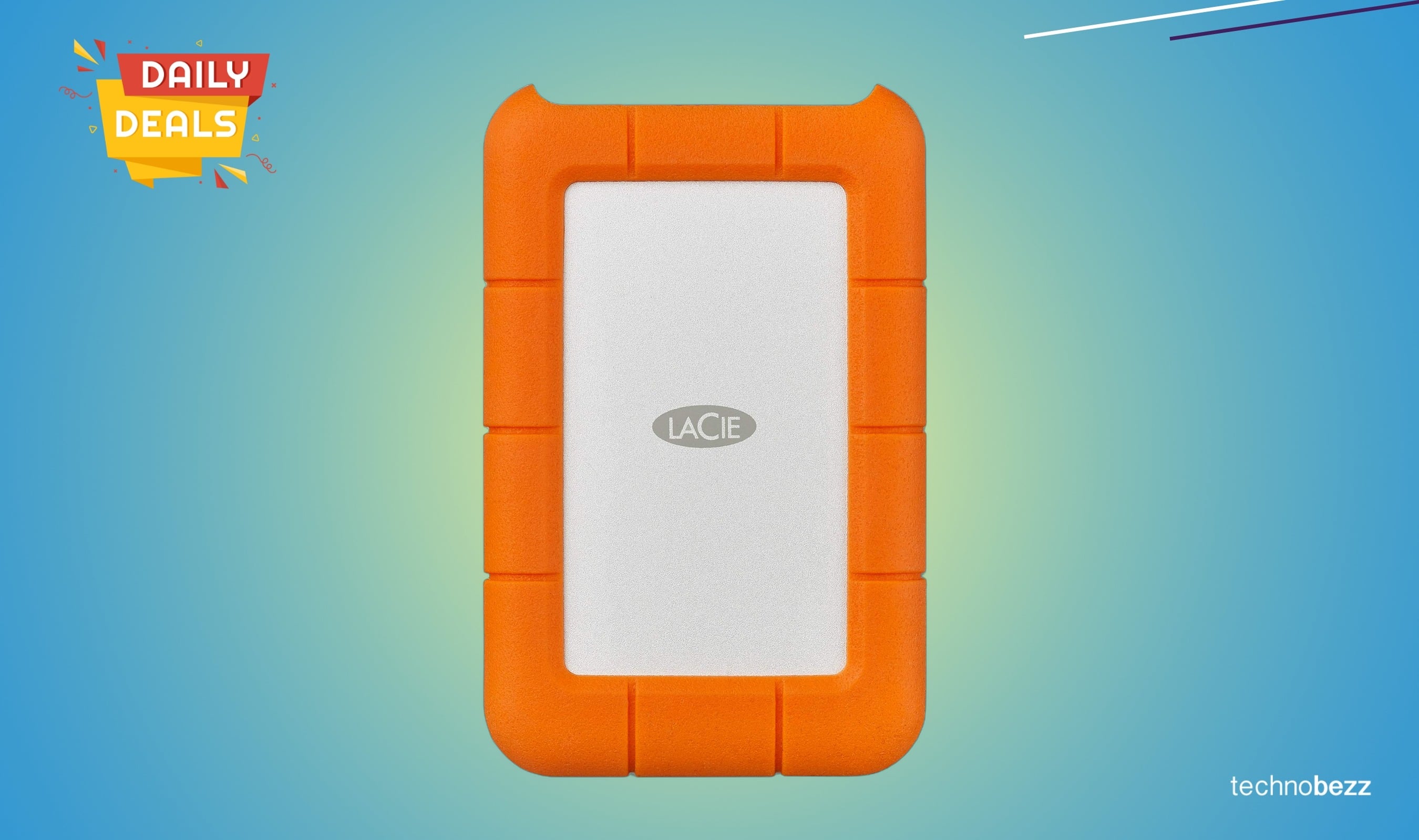 LaCie Rugged Mini 4TB External Hard Drive drops to $129.99