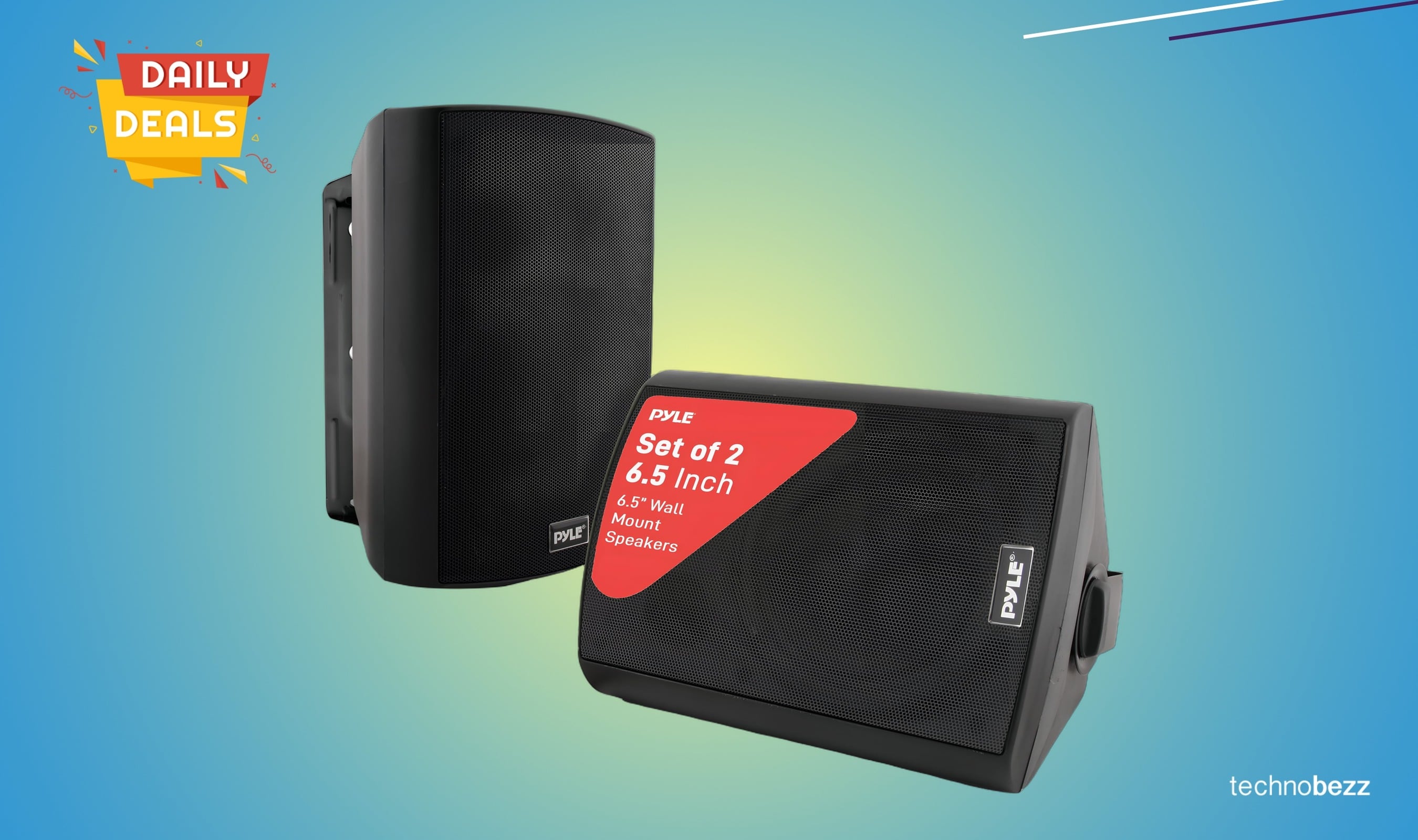 Pyle Wall Mount Waterproof Bluetooth Speaker System drops to $111.99