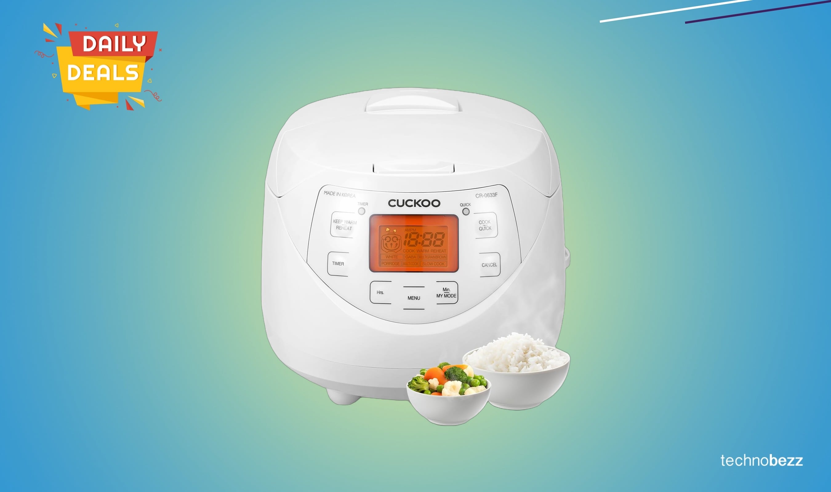 CUCKOO Micom Rice Cooker drops to a new low price of $91.51
