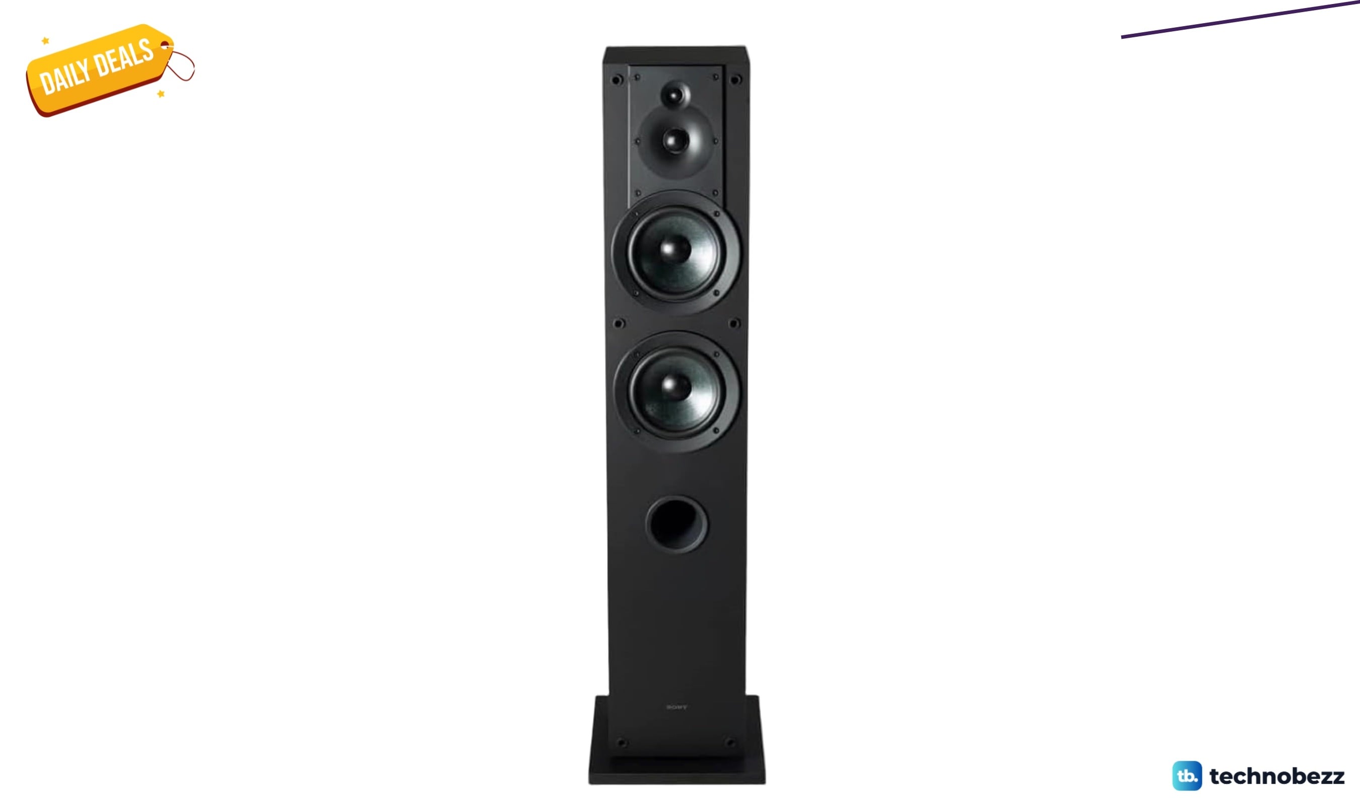 Sony CS Speaker SS-CS3M2 3-Way 4-Driver Hi-Res Drops to $218 on Amazon