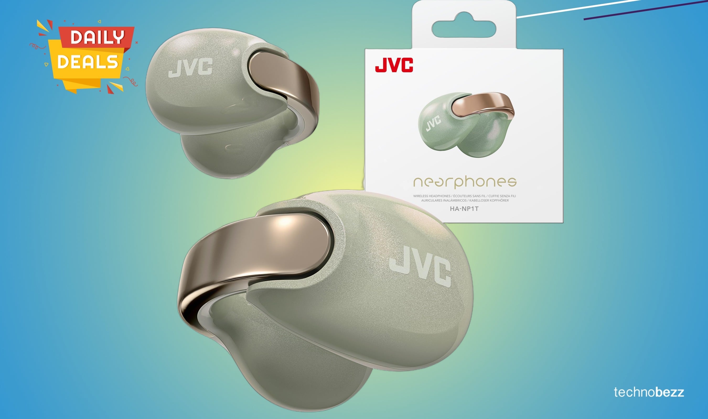 JVC Nearphones Pearl discounted to $106.88 in latest deal