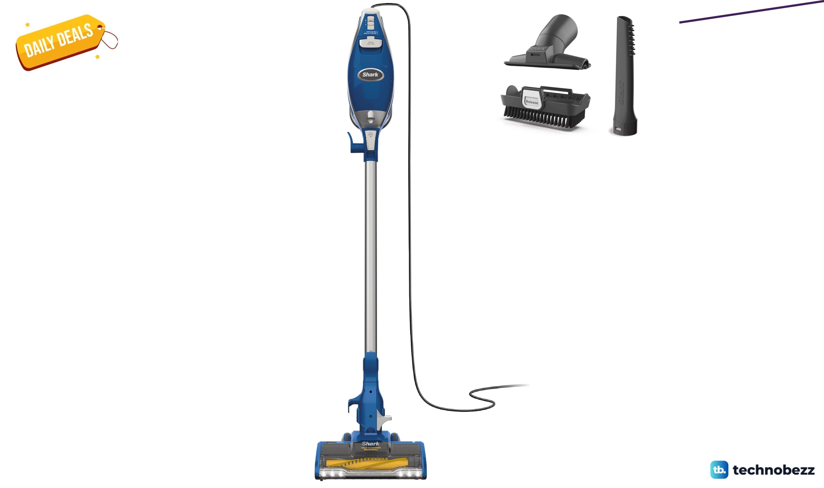 Shark HV343AMZ Rocket Corded Stick Vacuum drops to $129.99