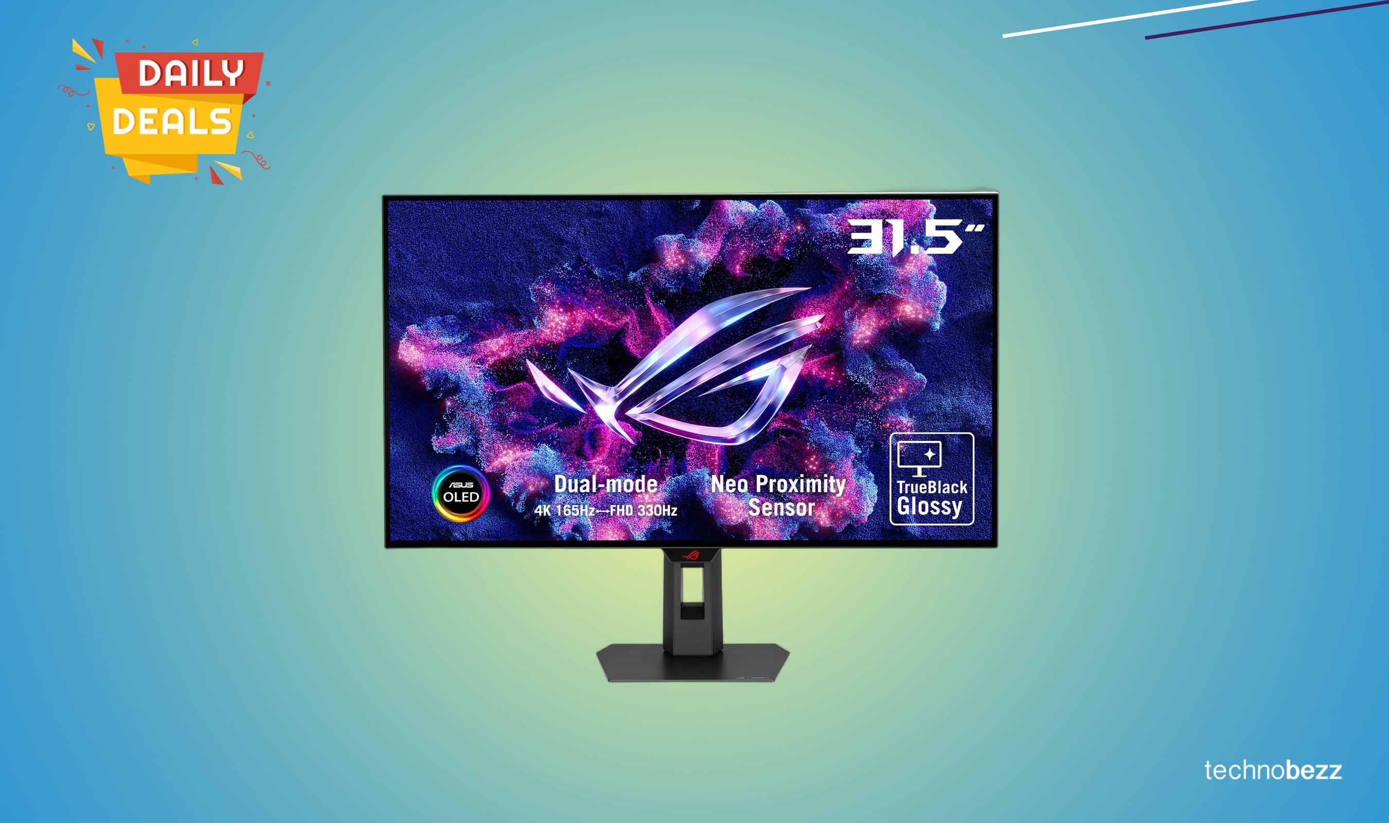 ASUS ROG Strix 32-inch 4K OLED gaming monitor drops to $799