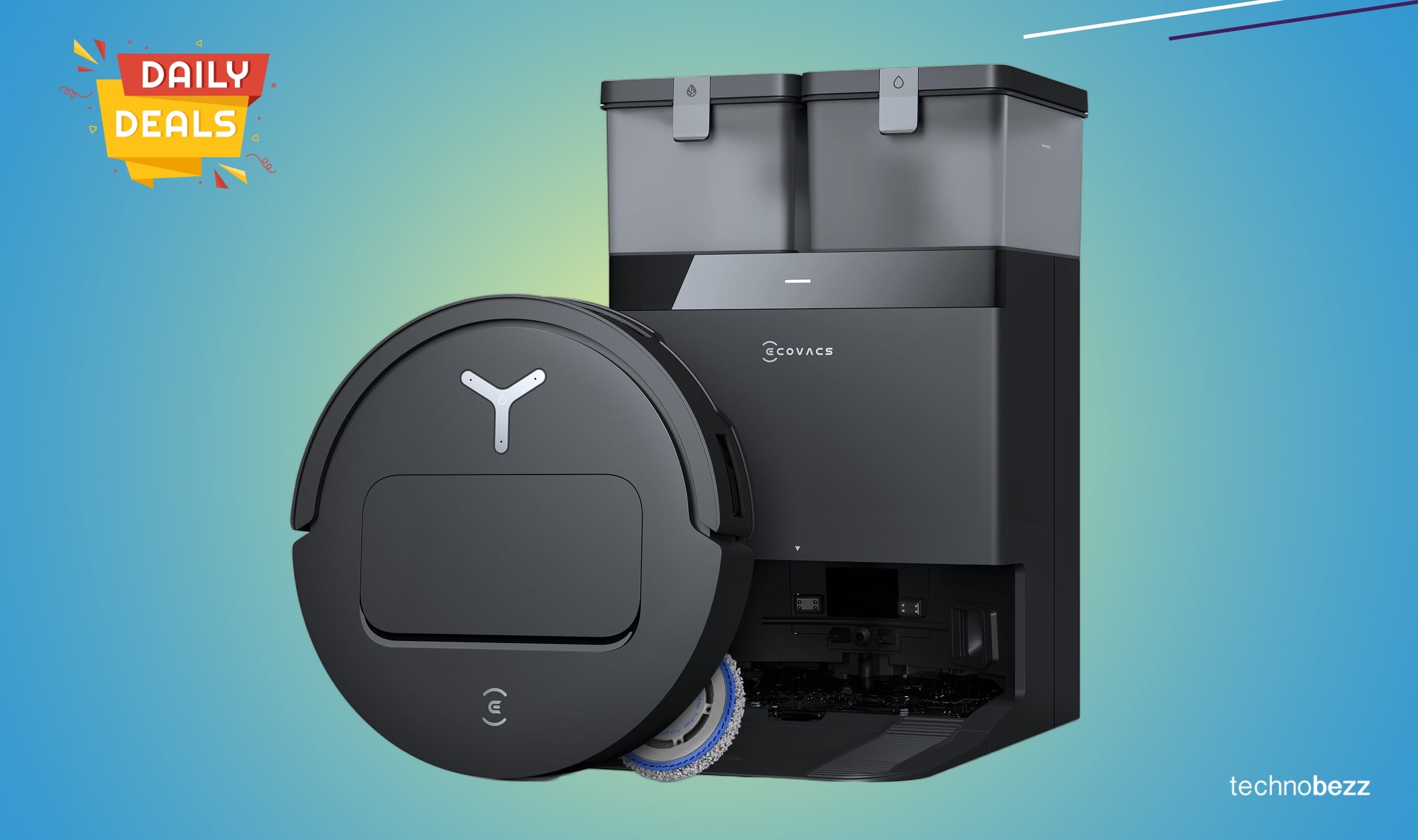 ECOVACS DEEBOT T50 PRO Omni Robot Vacuum drops to $359