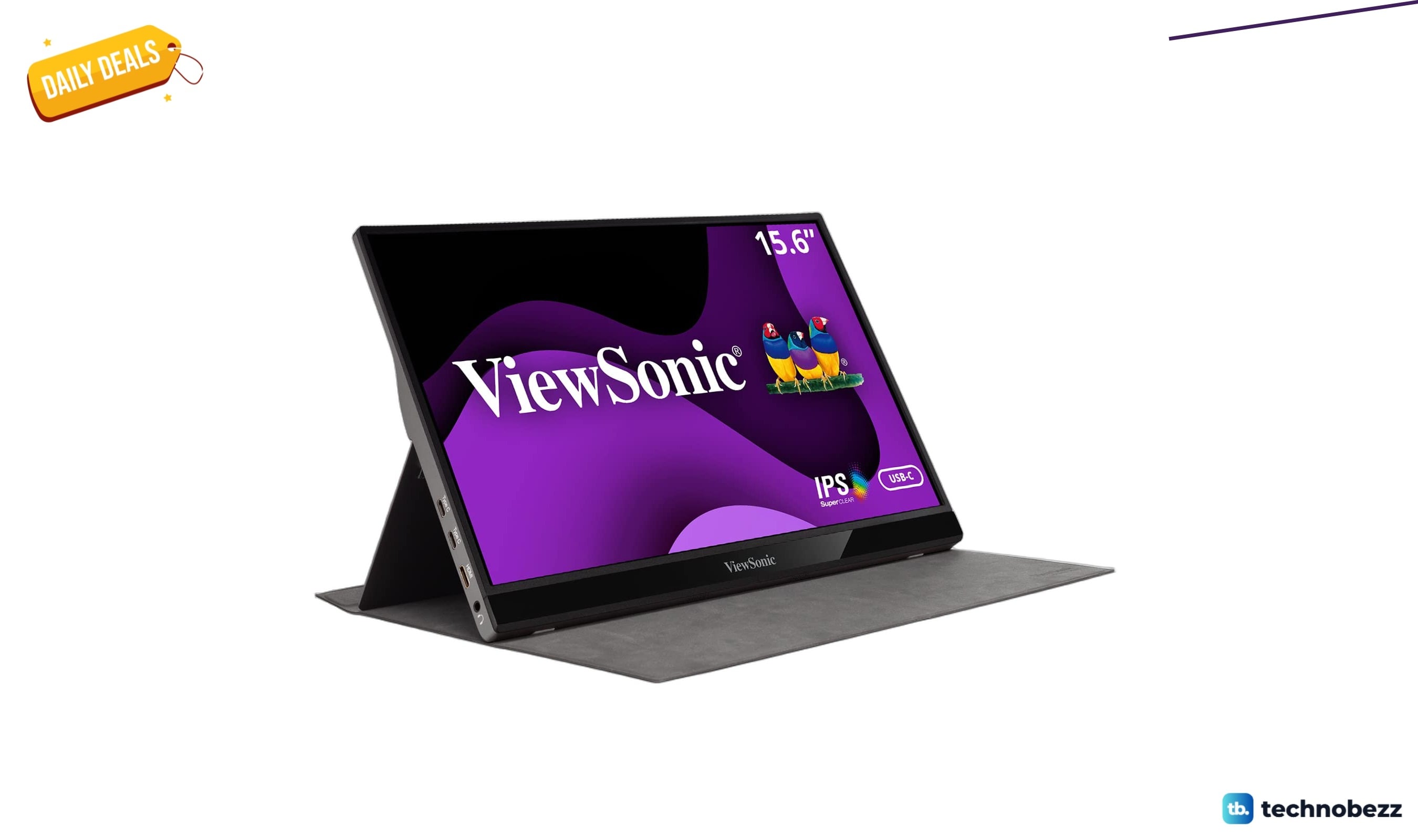 ViewSonic VG1656-2K 16 1600p Portable Monitor Drops to $289.99 on Amazon