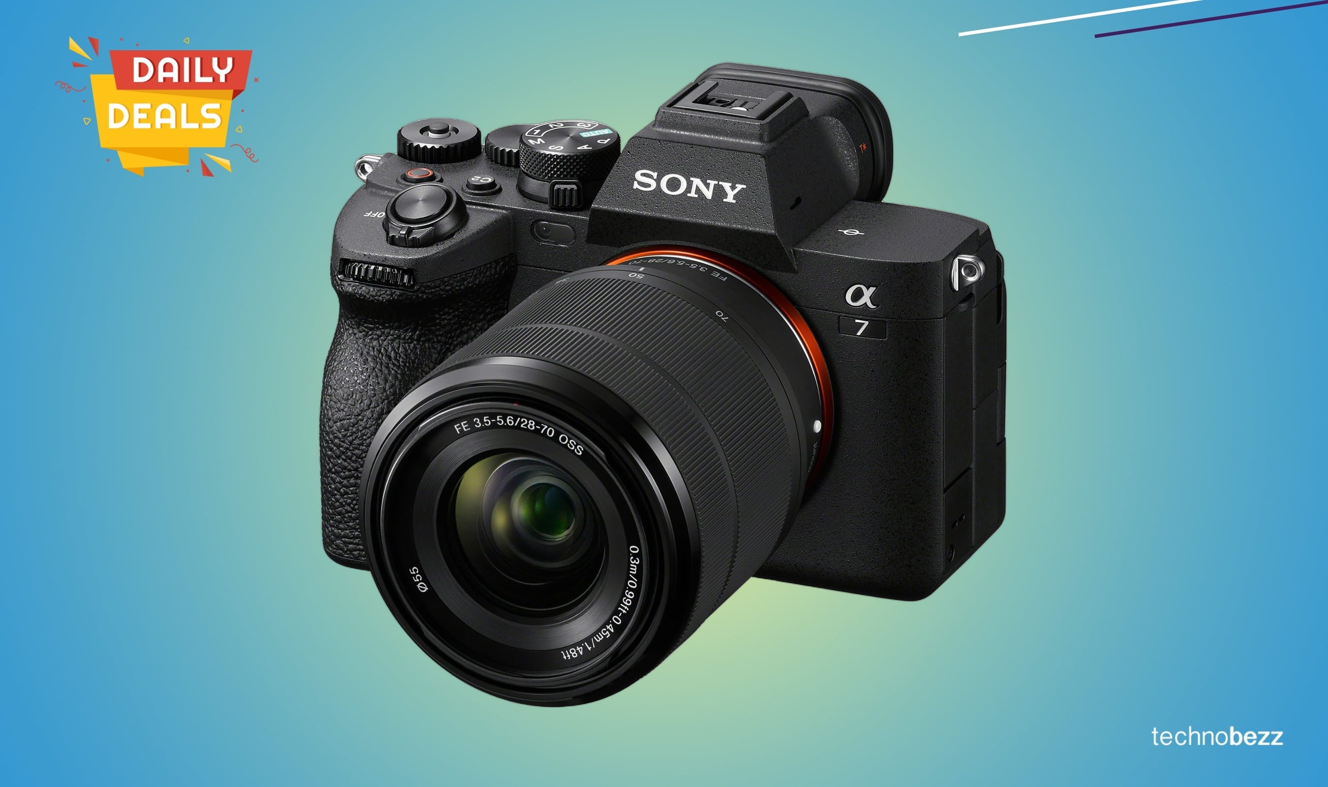 Sony Alpha 7 IV full-frame mirrorless camera drops to $2198