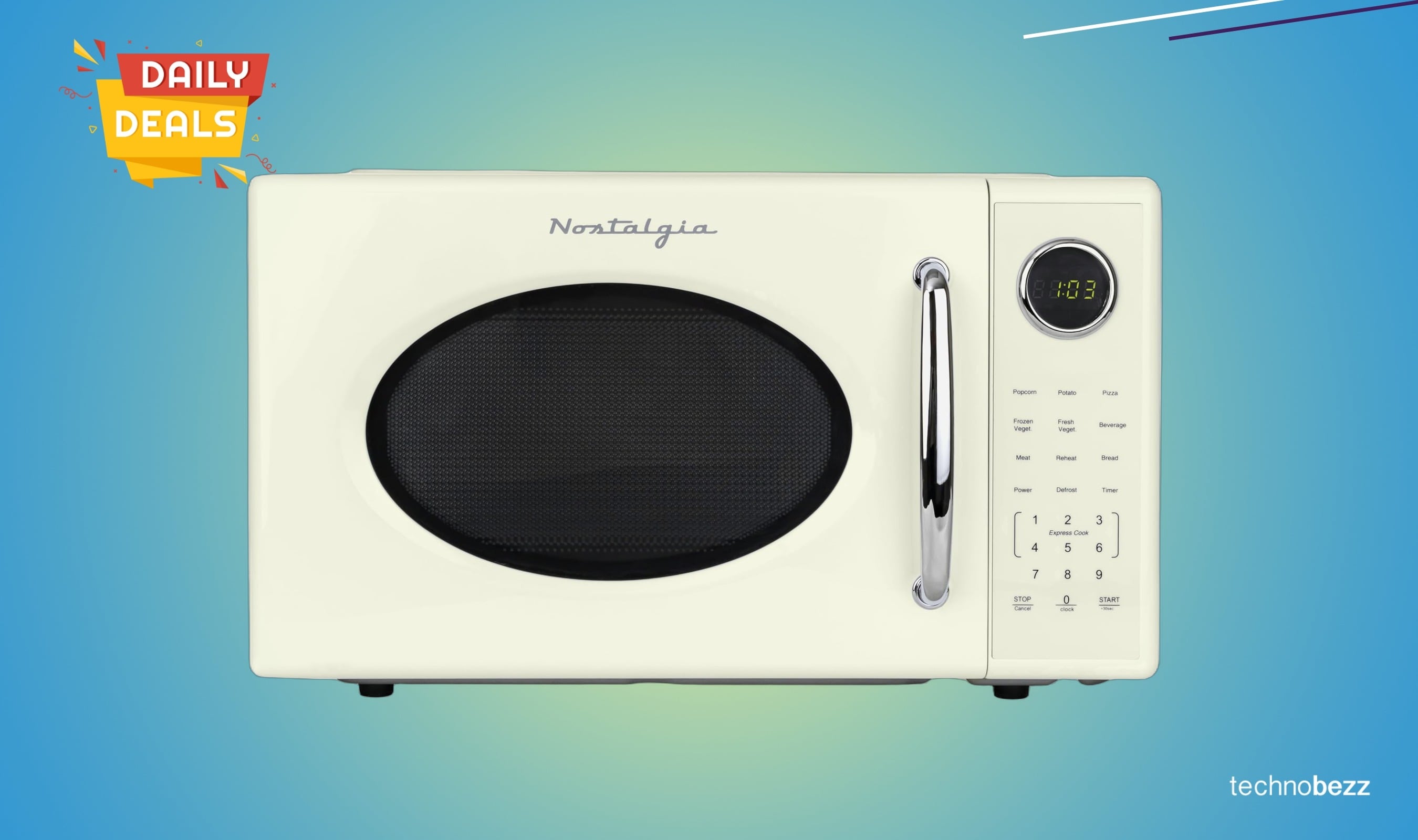 Nostalgia Retro 1000W Microwave Oven drops to $79.99