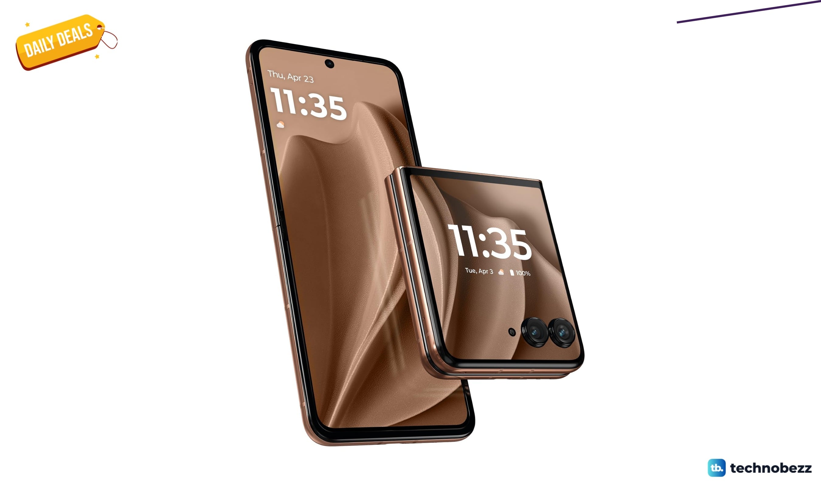 Motorola Razr+ 2025 Unlocked Made drops to $403.66 from $999.99