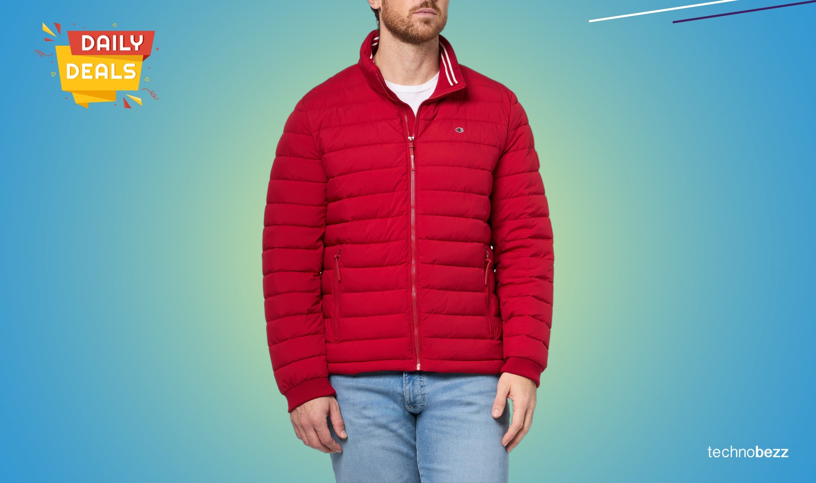 Champion Men's Lightweight Puffer Jacket drops to $70.50