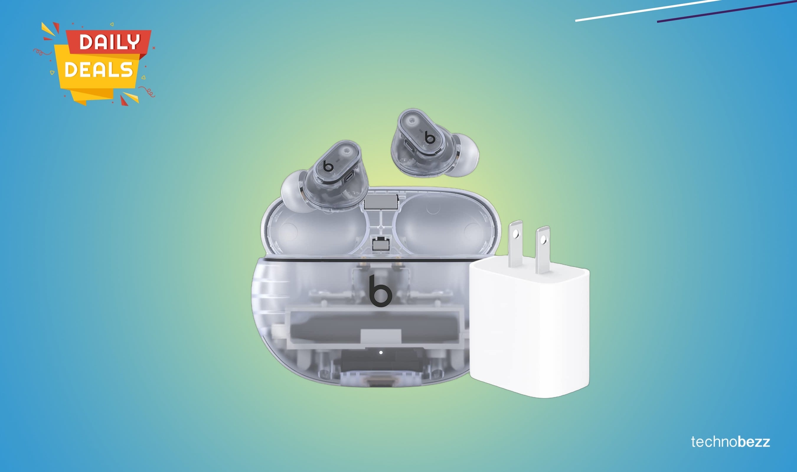 Beats Studio Buds + in Transparent drops to $118.95 on Amazon