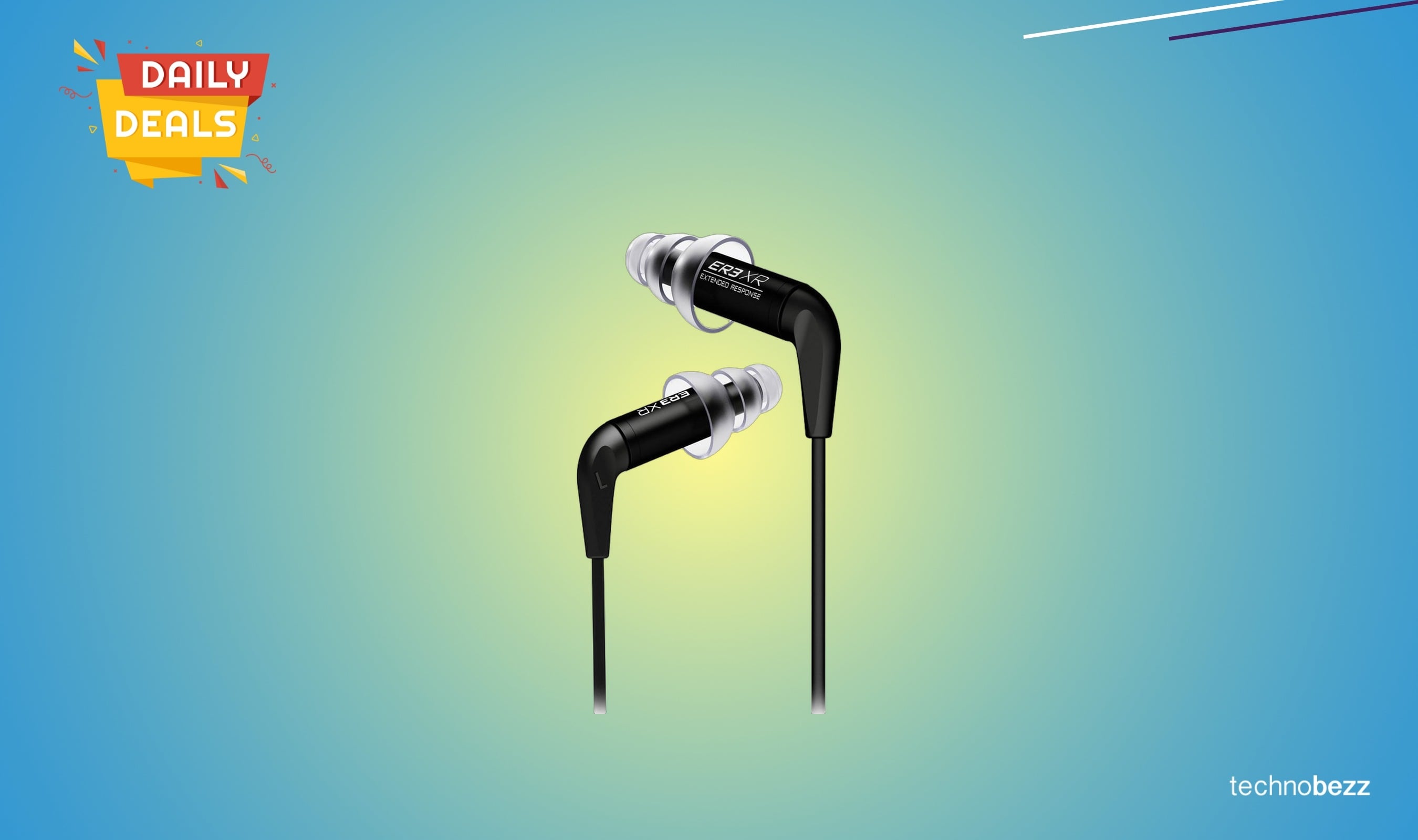 Etymotic ER3XR Extended Response Earphone drops to $99.98