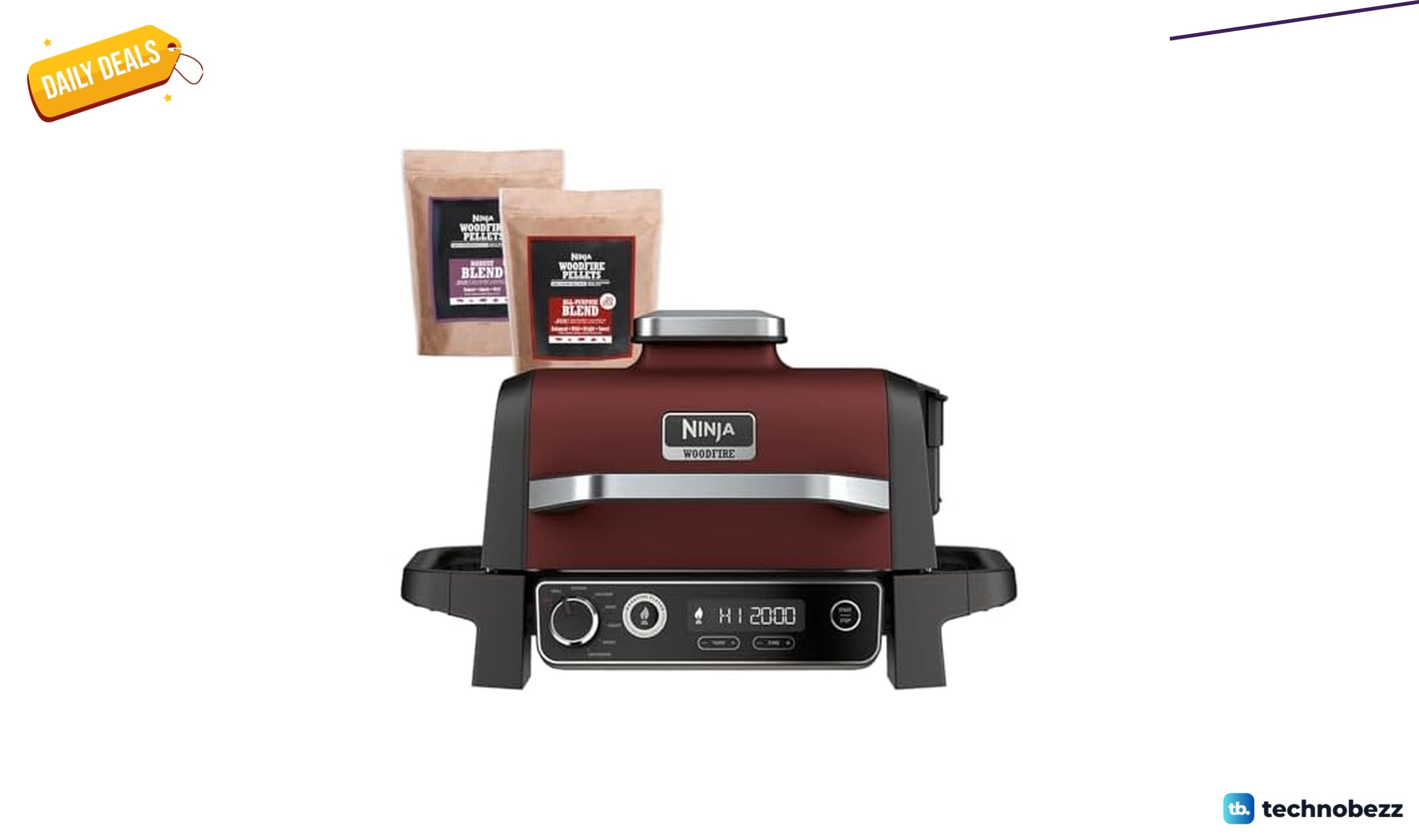 Ninja OG701 Woodfire Outdoor Grill and Smoker now $289.99 at Woot