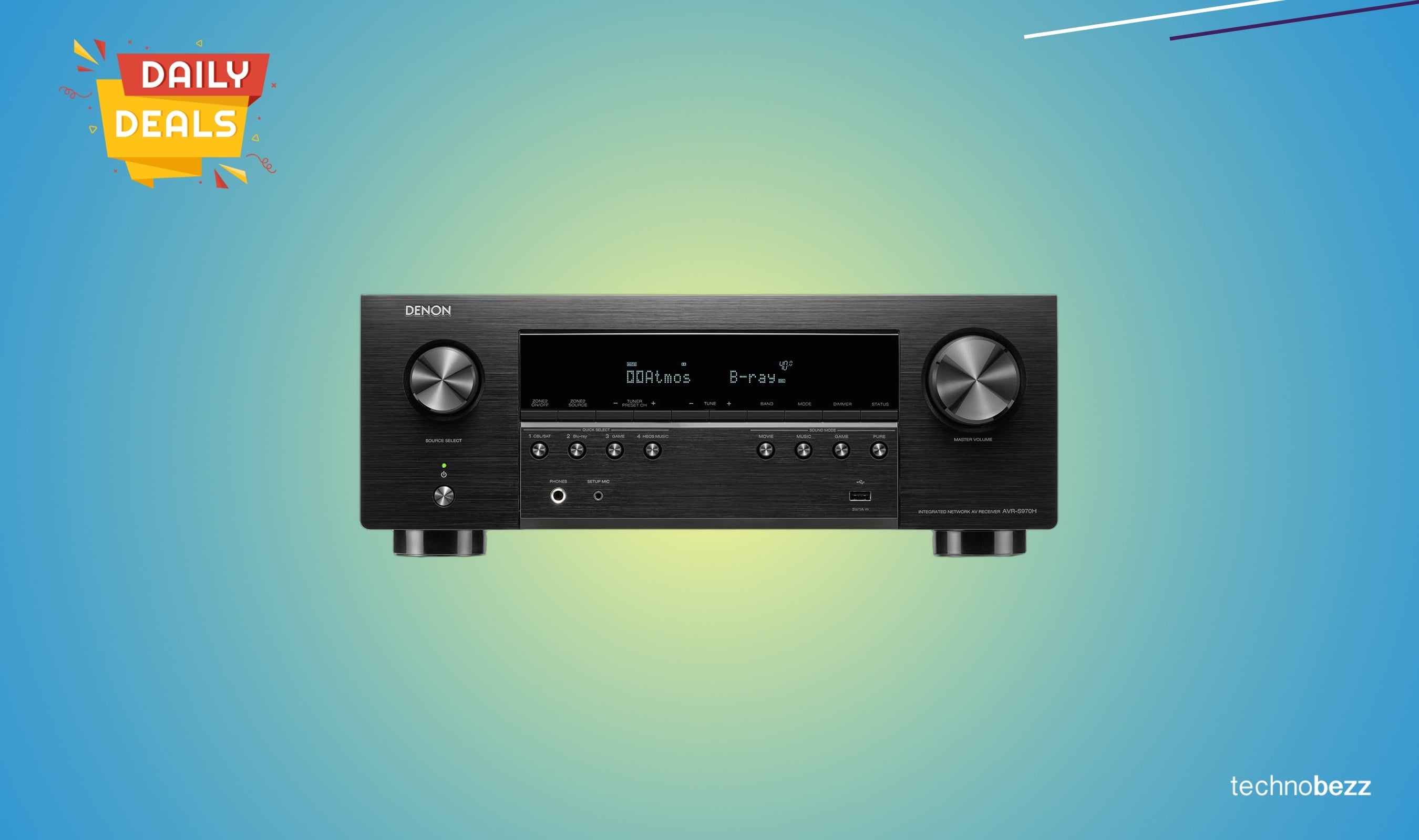Denon AVR-S970H 8K receiver drops to $827.59 at Amazon