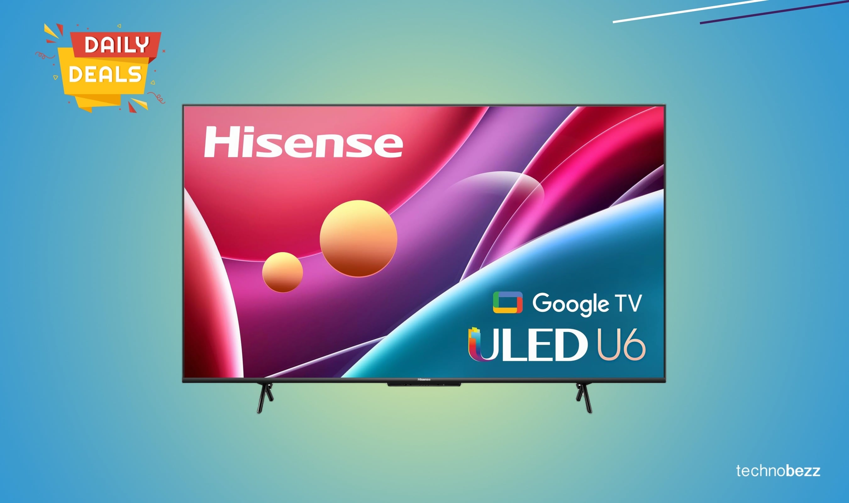 Hisense ULED 4K 65U6H Quantum Dot QLED drops to $661.47