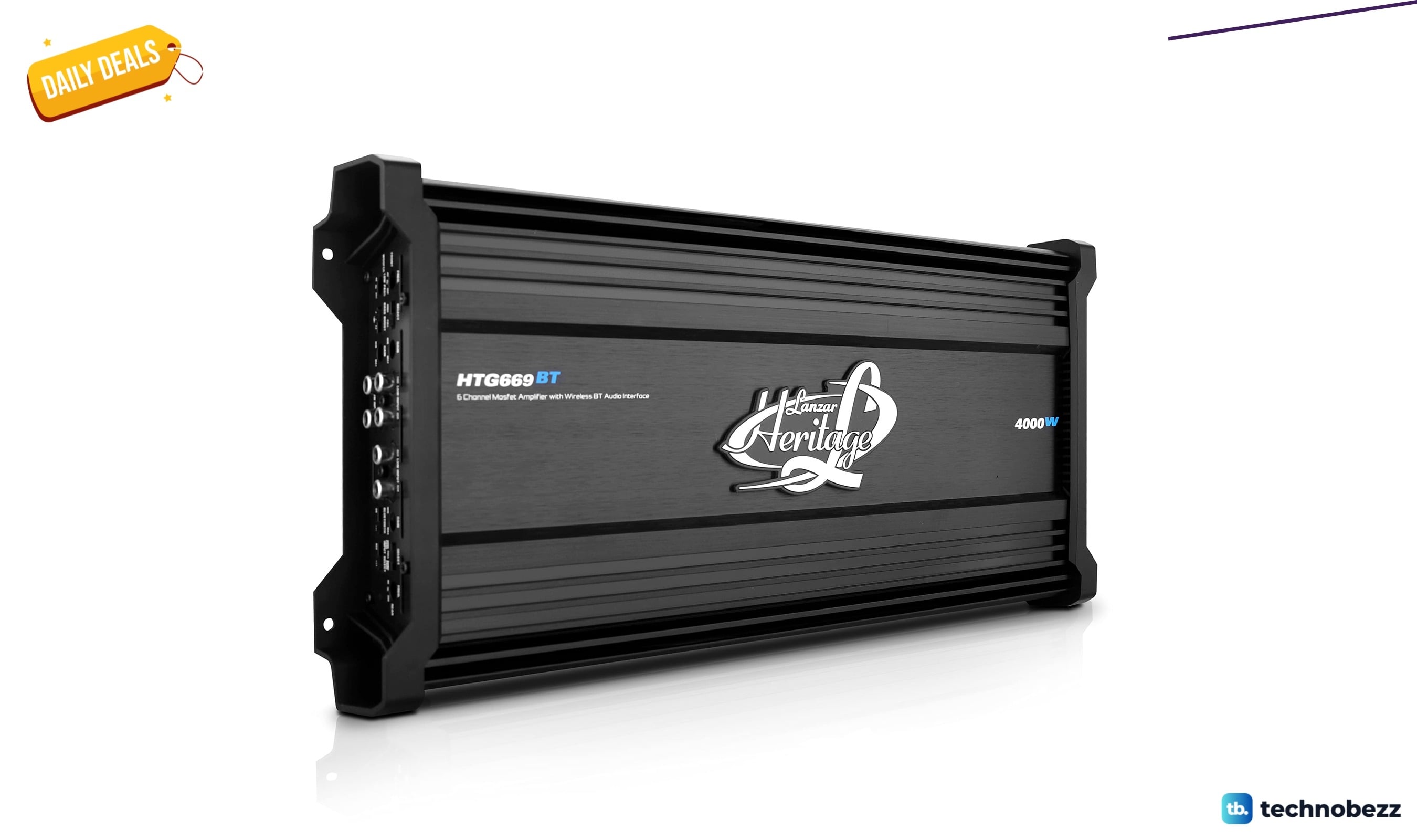 Lanzar 6-Channel Mosfet Amplifier with Bluetooth drops to $160.78