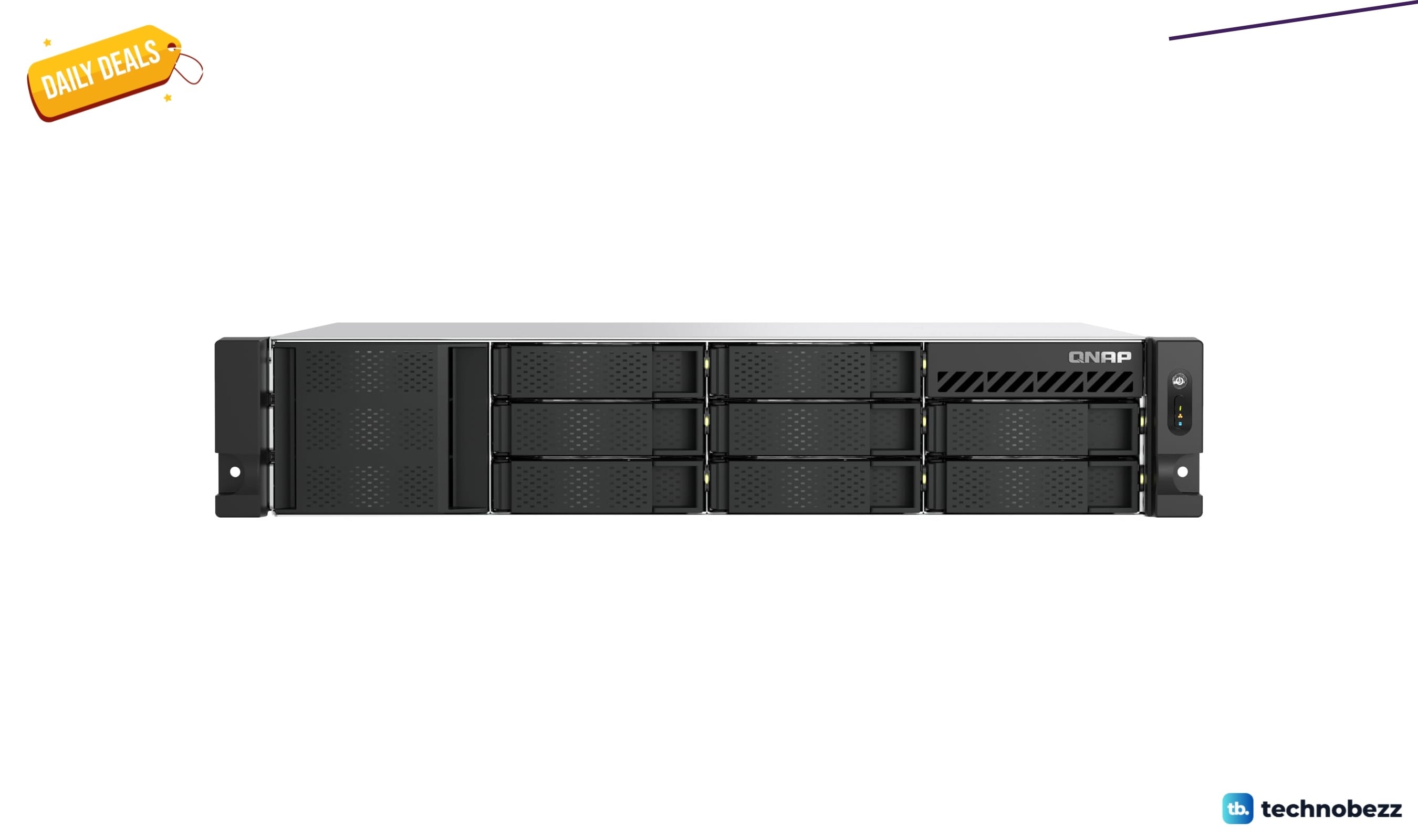 QNAP TS-855eU-RP-8G-US 8 Bay 2U Rackmount NAS drops to $2099