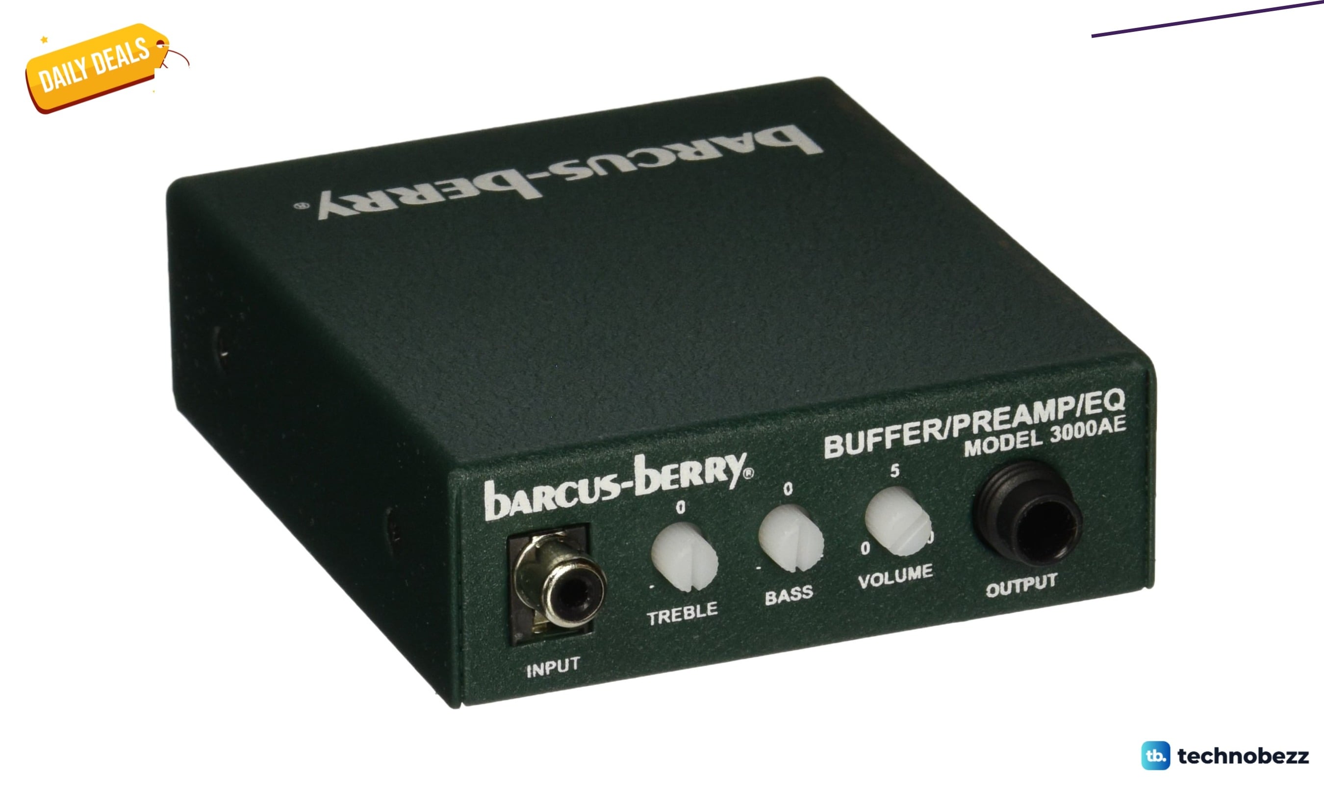 Barcus Berry 3000AE DI unit drops to $120.82 on Amazon