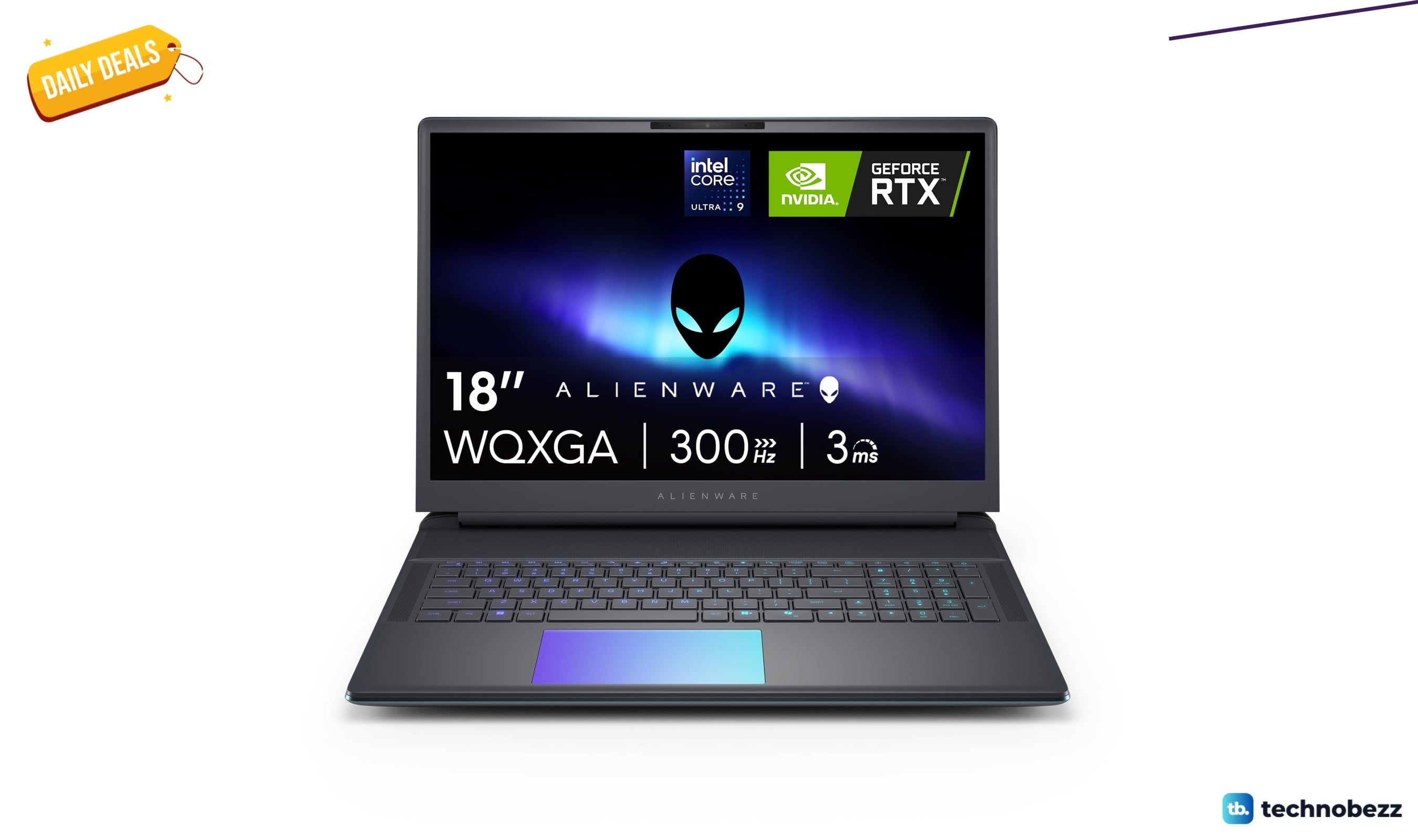 Alienware 18 Area-51 Gaming AA18250-18.0 WQXGA 300Hz falls to $3479.99