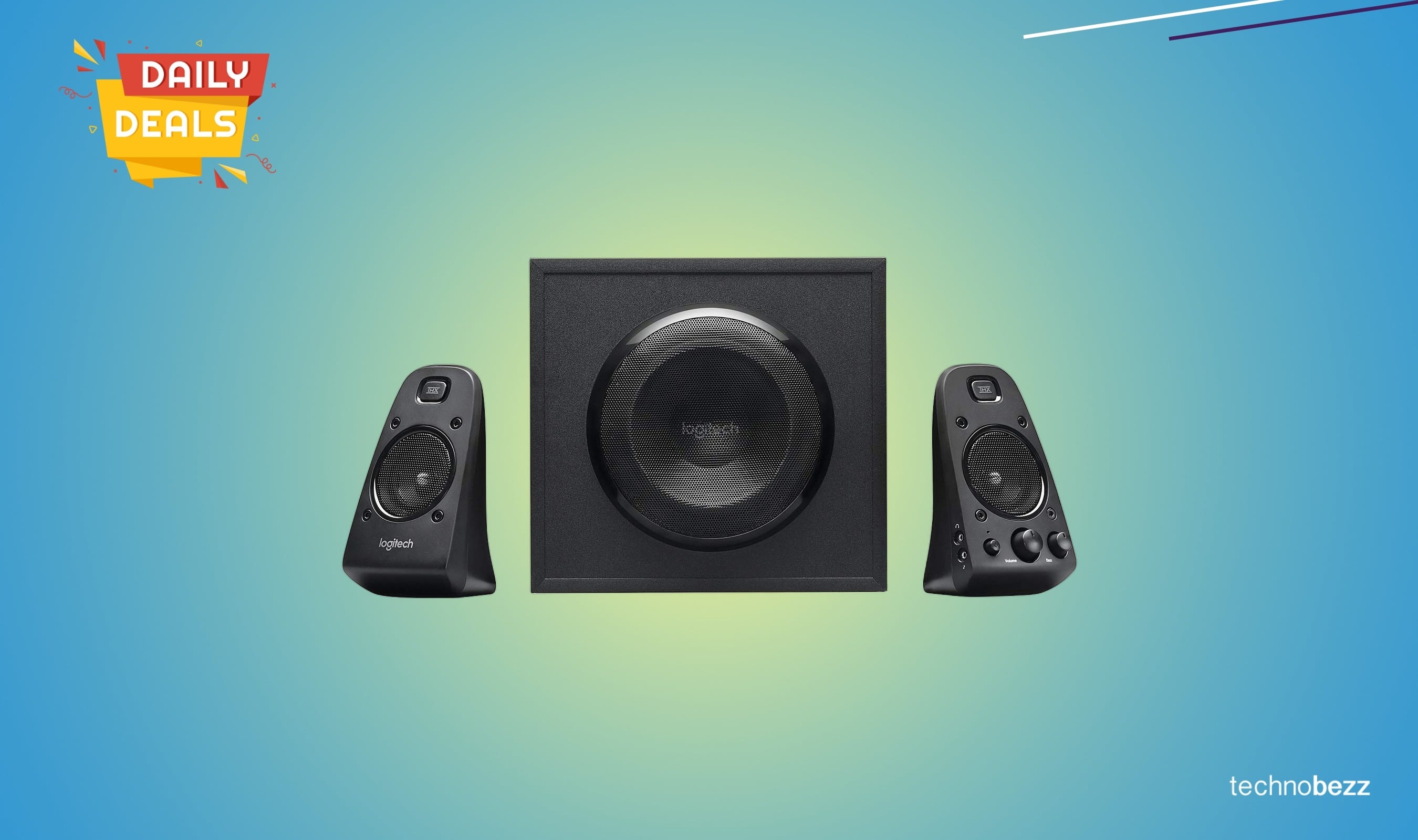 Logitech Z623 400 Watt Home Speaker System drops to $170.83