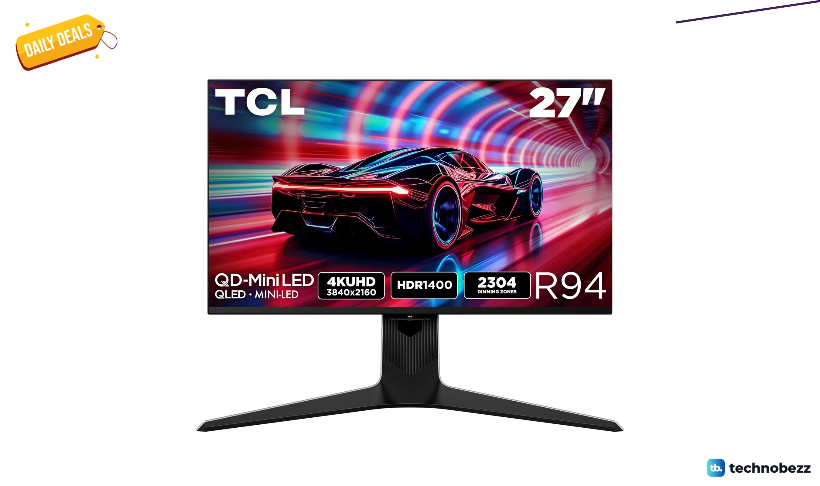 TCL 27-Inch R94 4K QD-Mini Monitor Hits New Low at $649.99 on Amazon