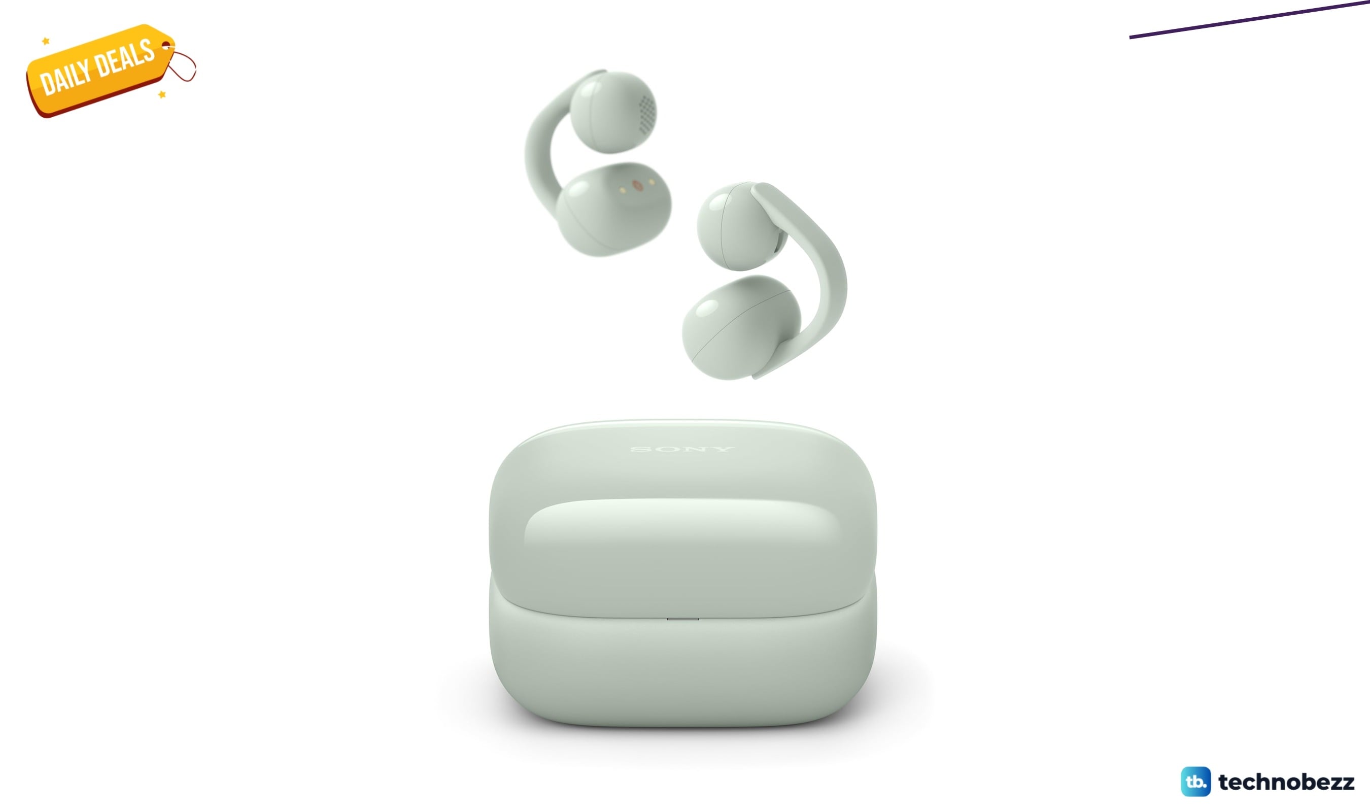 Sony LinkBuds Clip Open-Ear Truly Wireless Earbuds gets a Prime Big Deal Days price cut to $158