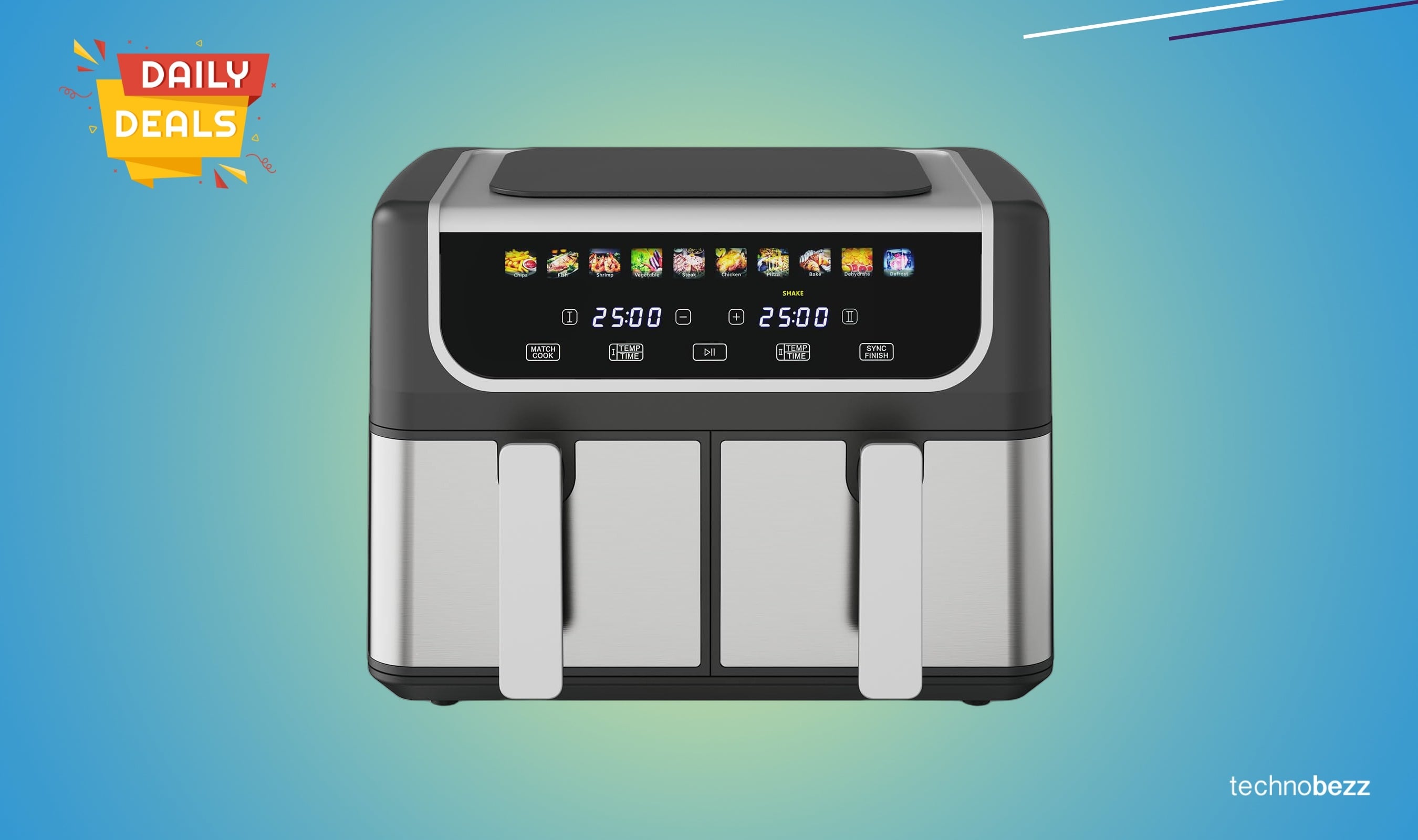 NEWBULIG Dual Air Fryer drops to $67.98 on Amazon