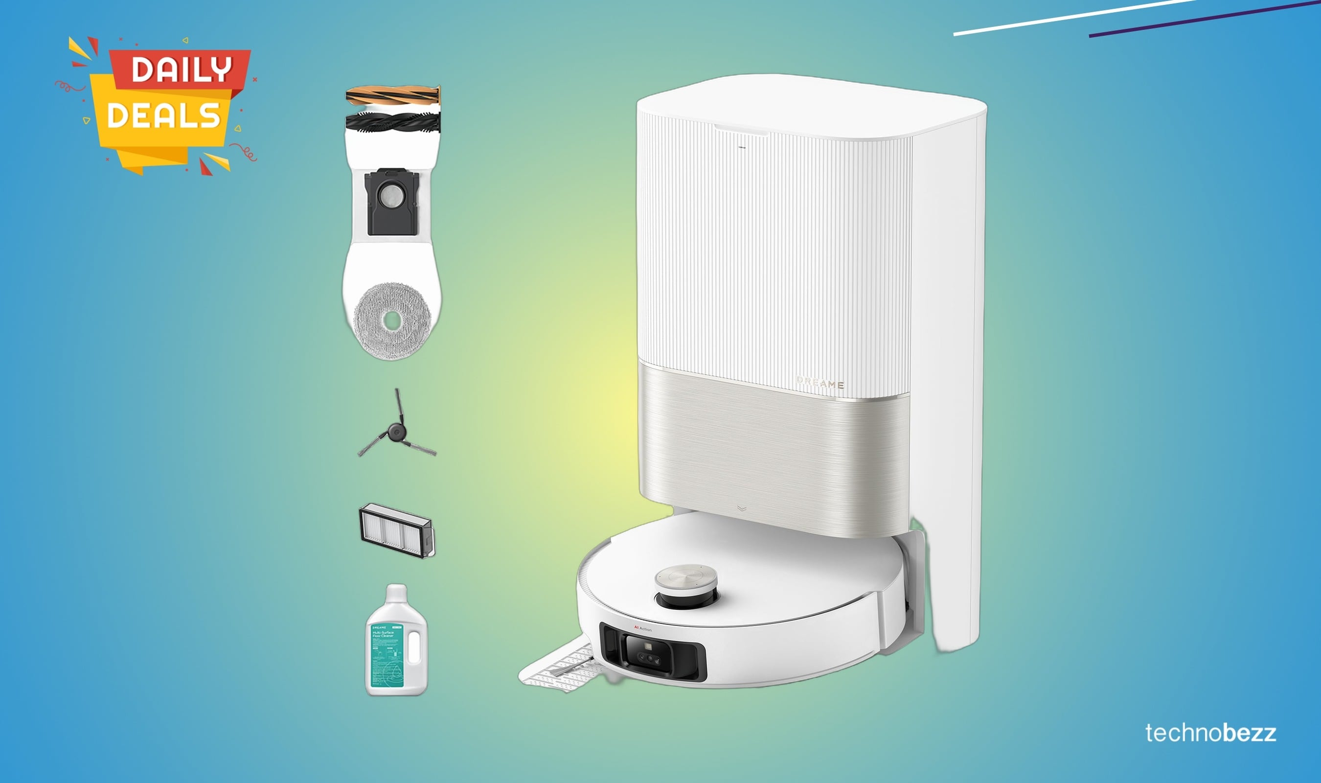 DREAME X50 Ultra Complete Robot Vacuum Mop drops to $999.99