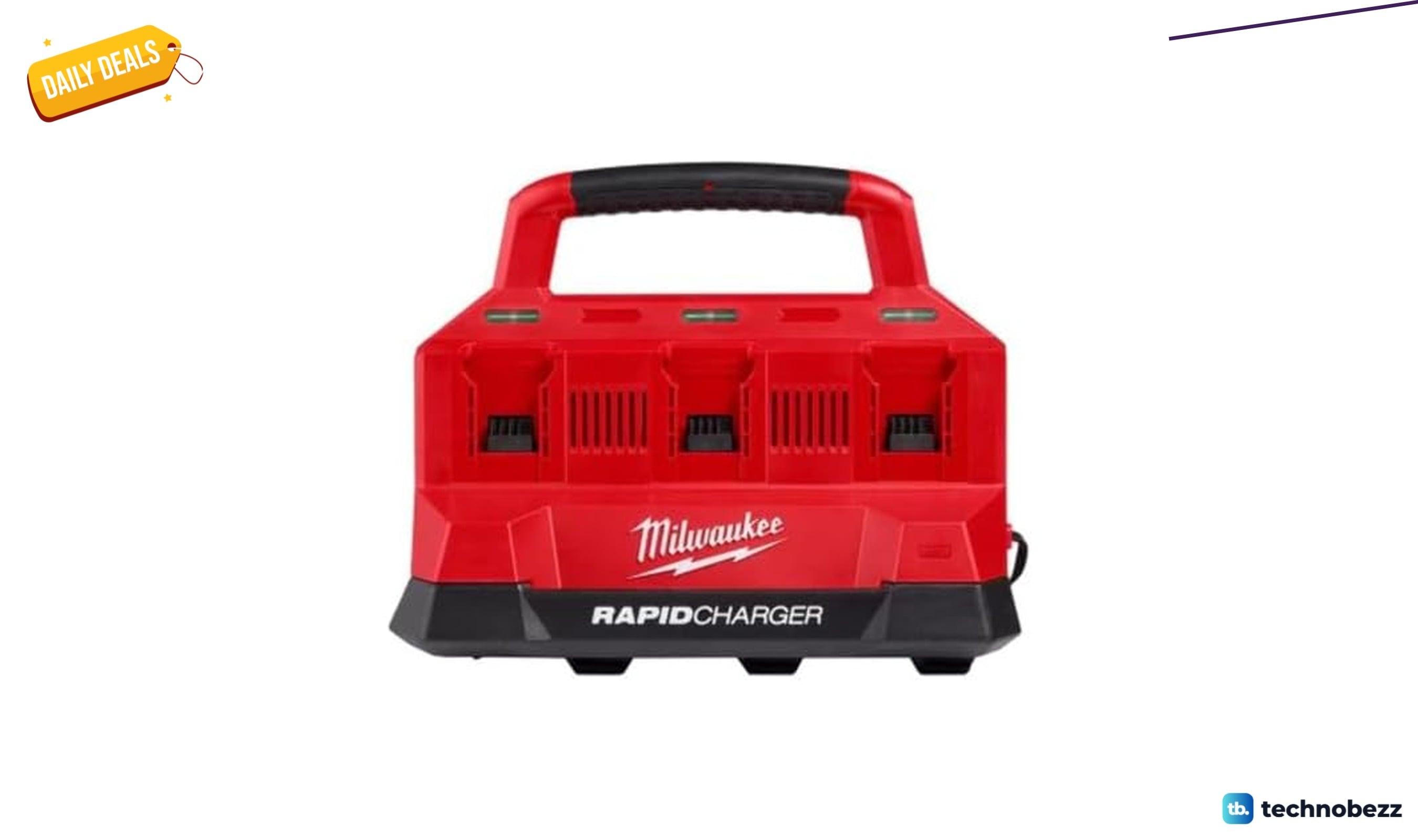 Woot offers the Milwaukee PACKOUT 6-Port Rapid Charger for $187.99