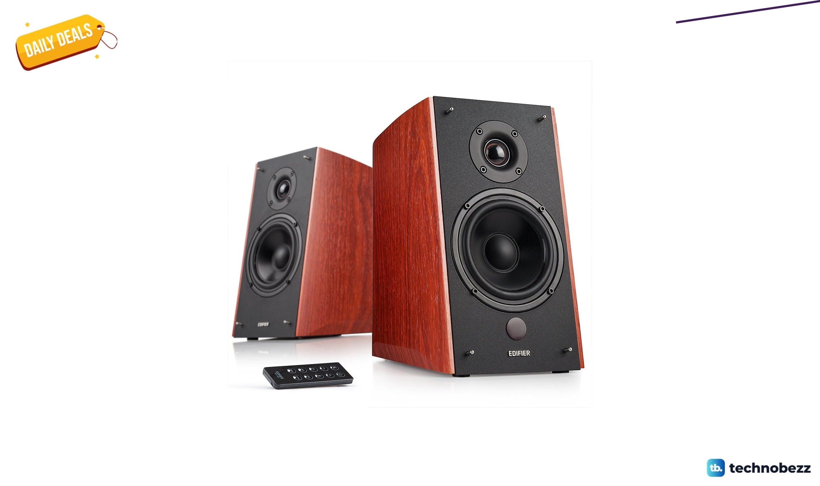 Edifier R2000DB Powered Bluetooth Bookshelf Speakers on sale for $299.98