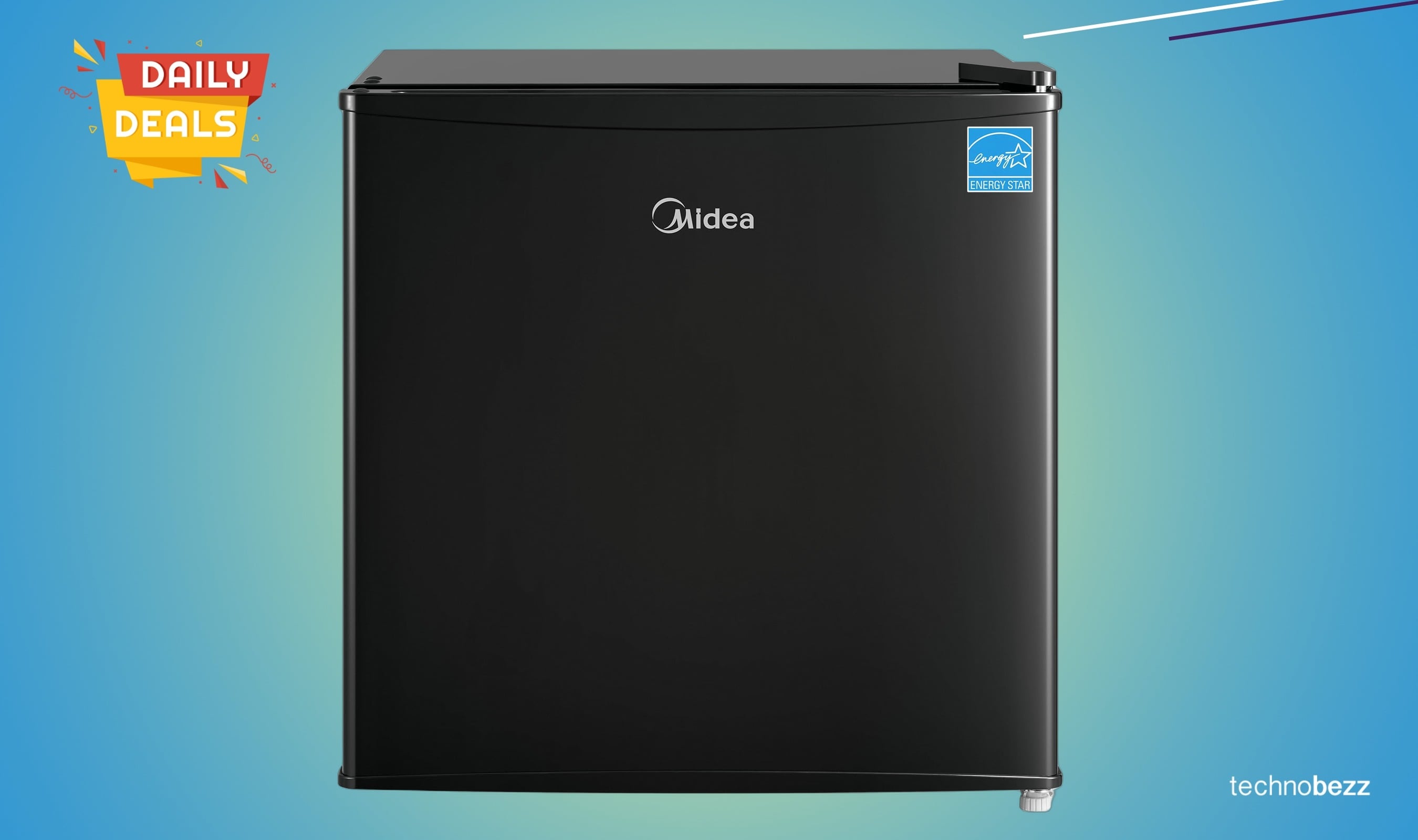 Midea MERM17B0ABB 1.7 Cu Ft Mini Fridge now available for $118.08