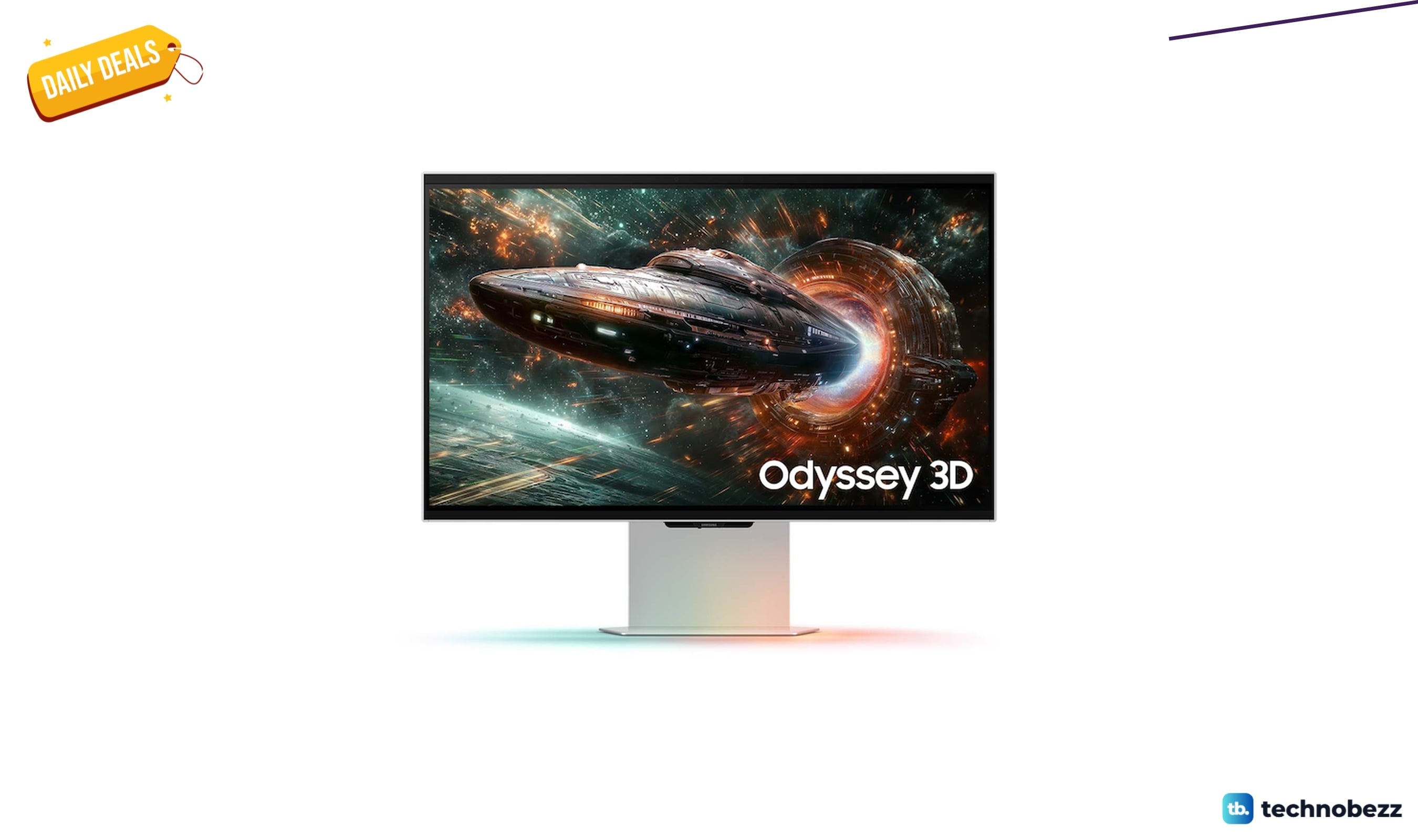 Samsung offers the Odyssey 3D G90XF 4K 165Hz gaming monitor for $1799.99