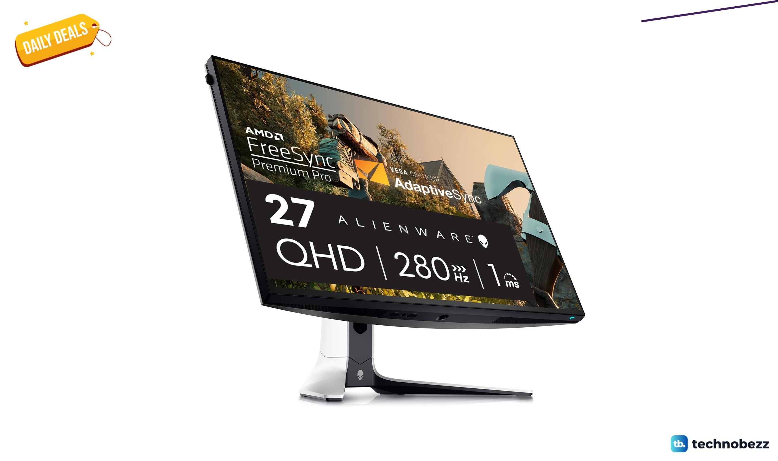 Alienware AW2723DF gaming monitor with 240Hz display drops to $266.40