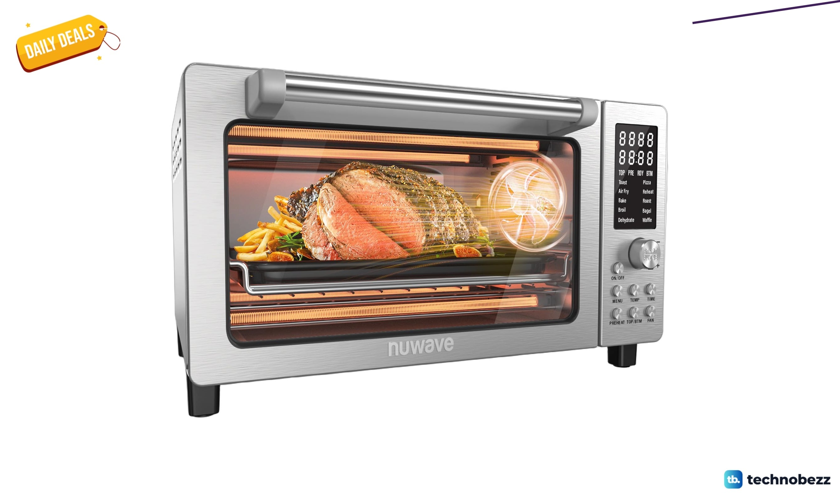 Nuwave Bravo Pro Smart 21QT Toaster Oven drops to $161.99