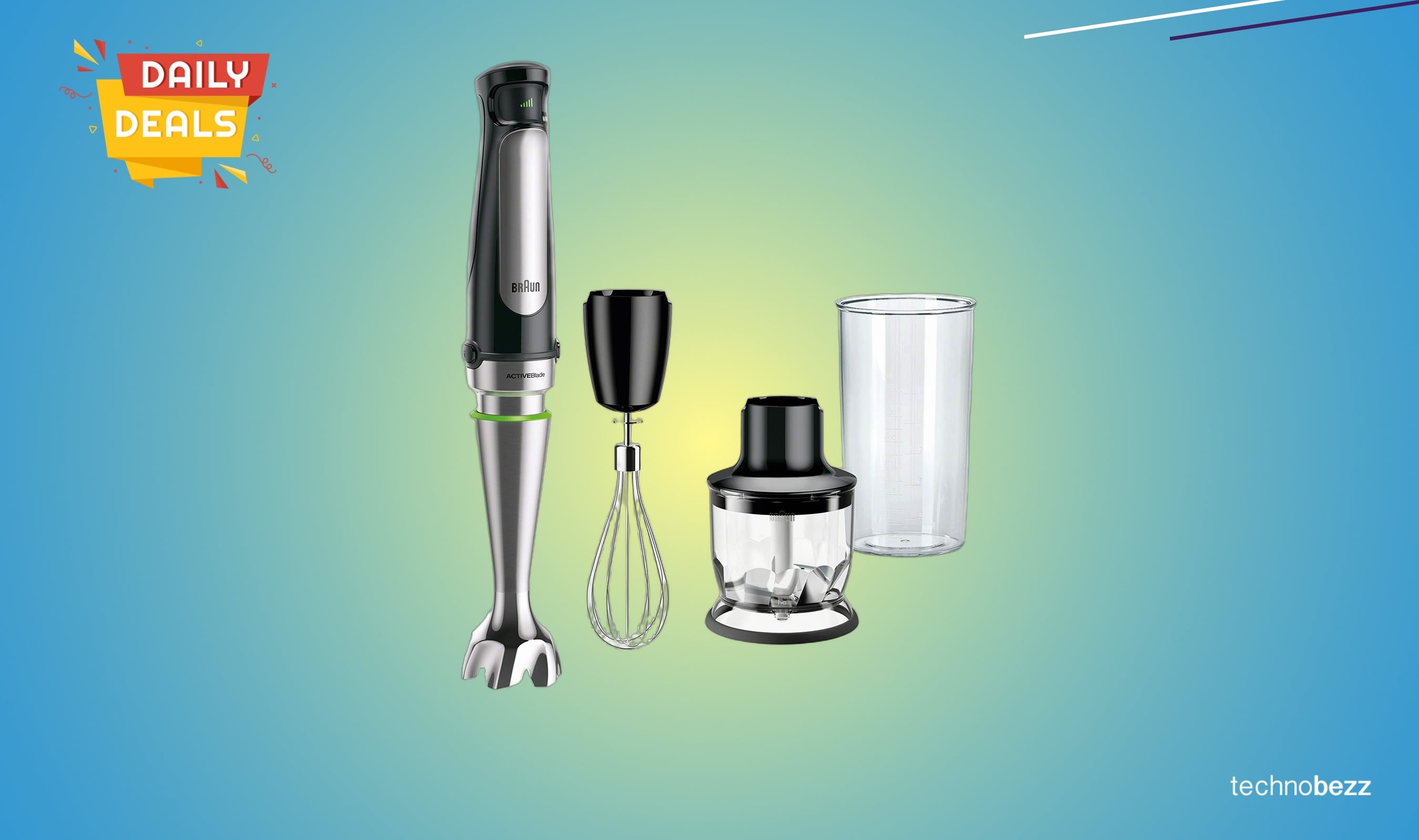 Braun MultiQuick MQ7025X Hand Blender drops to $79.95